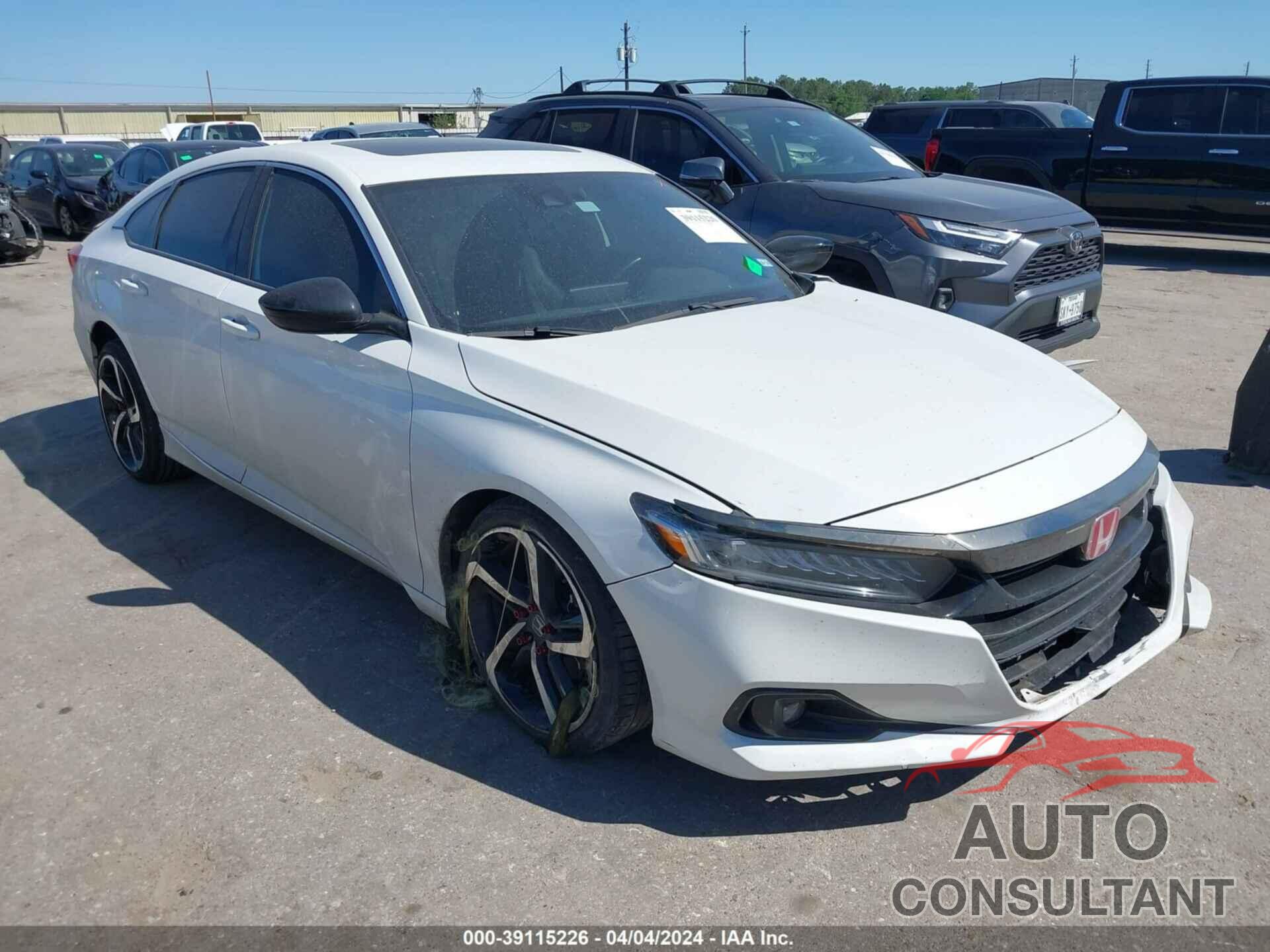 HONDA ACCORD 2021 - 1HGCV2F39MA020678