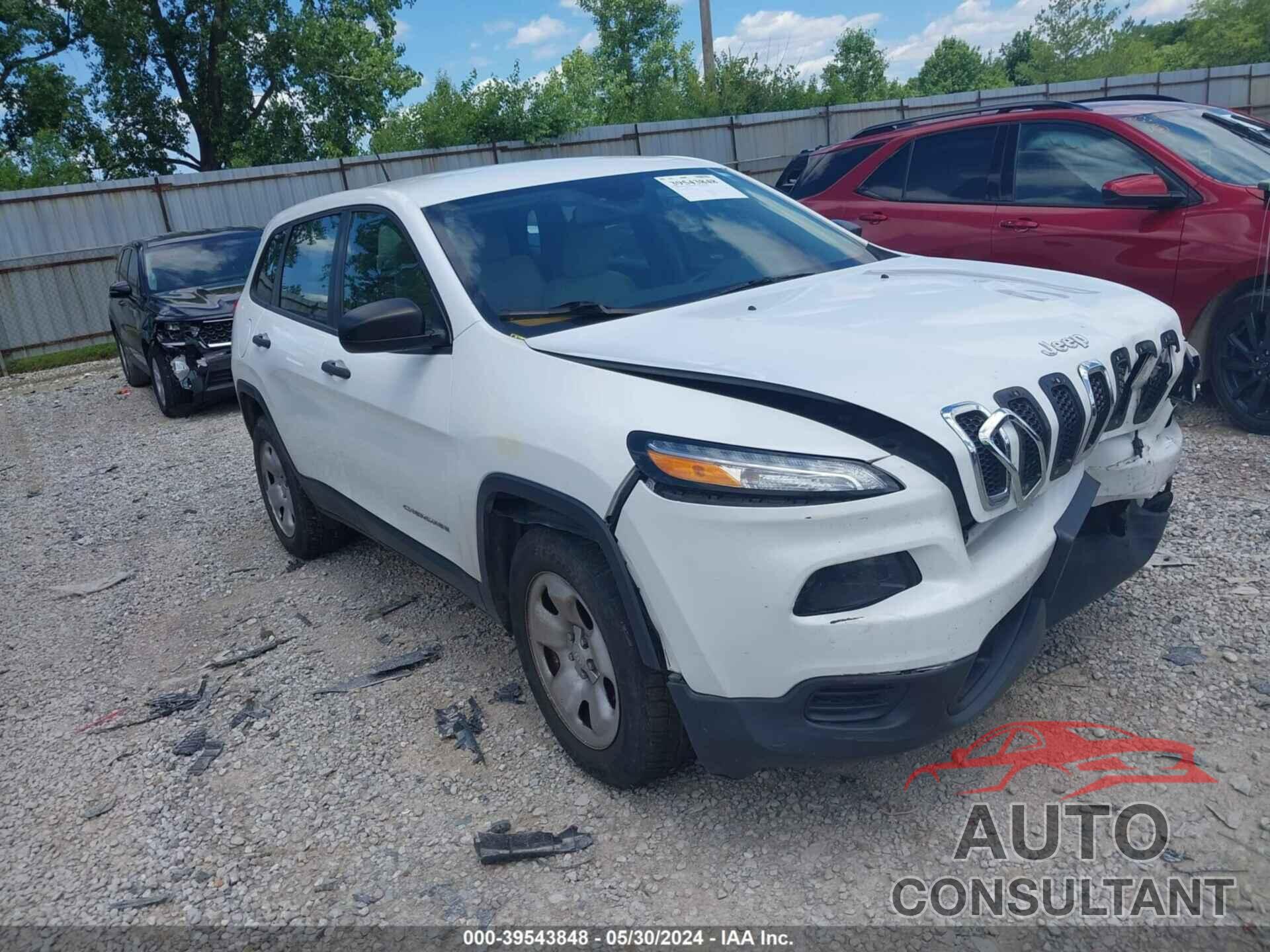 JEEP CHEROKEE 2016 - 1C4PJMAB1GW249028