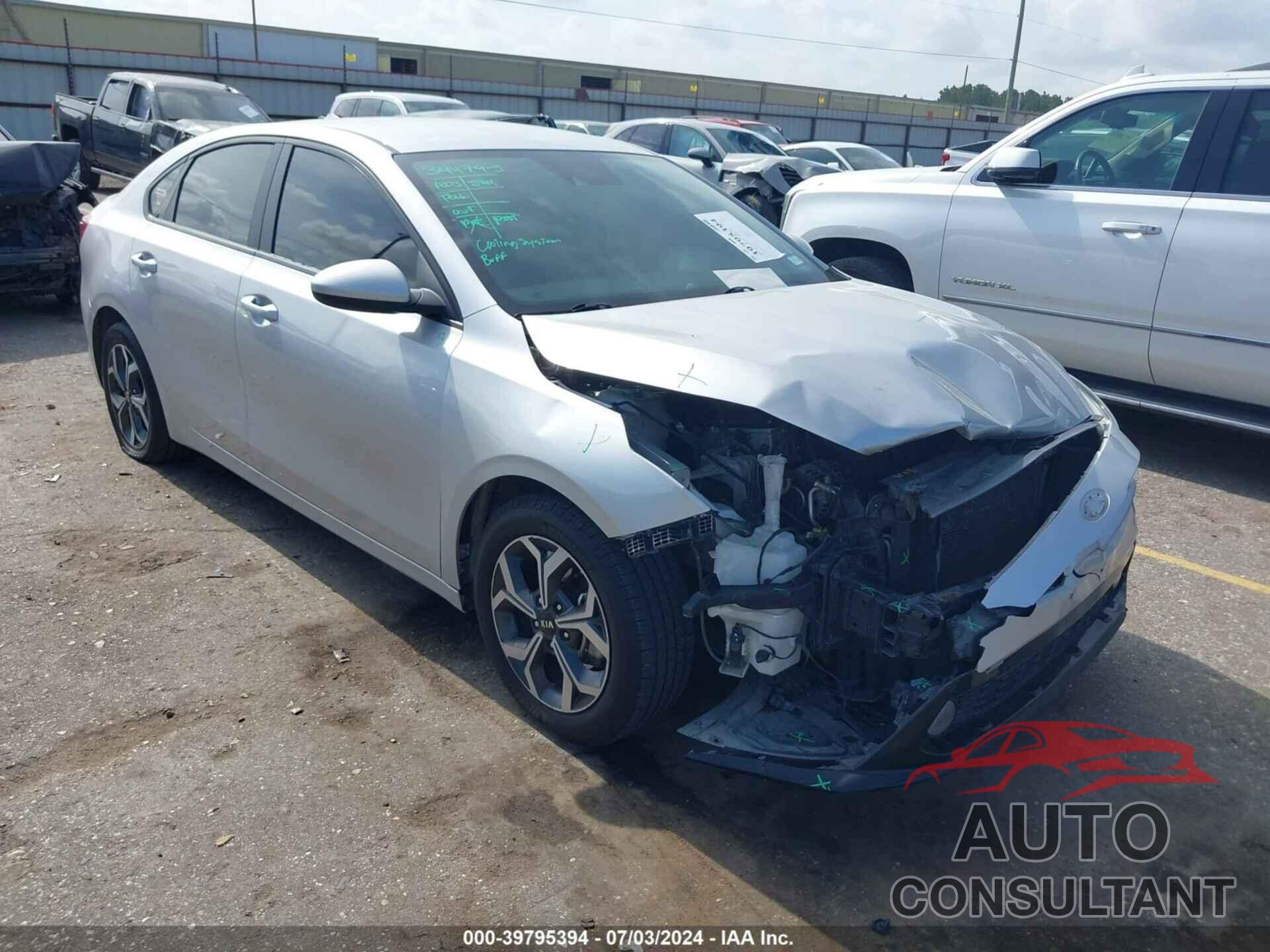 KIA FORTE 2019 - 3KPF24AD8KE084785