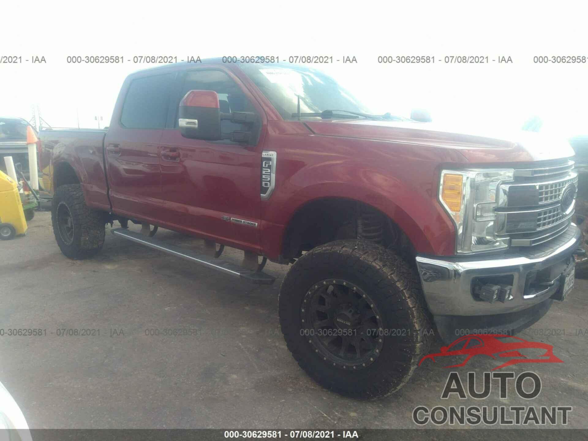 FORD SUPER DUTY F-250 SRW 2017 - 1FT7W2BTXHEB83910