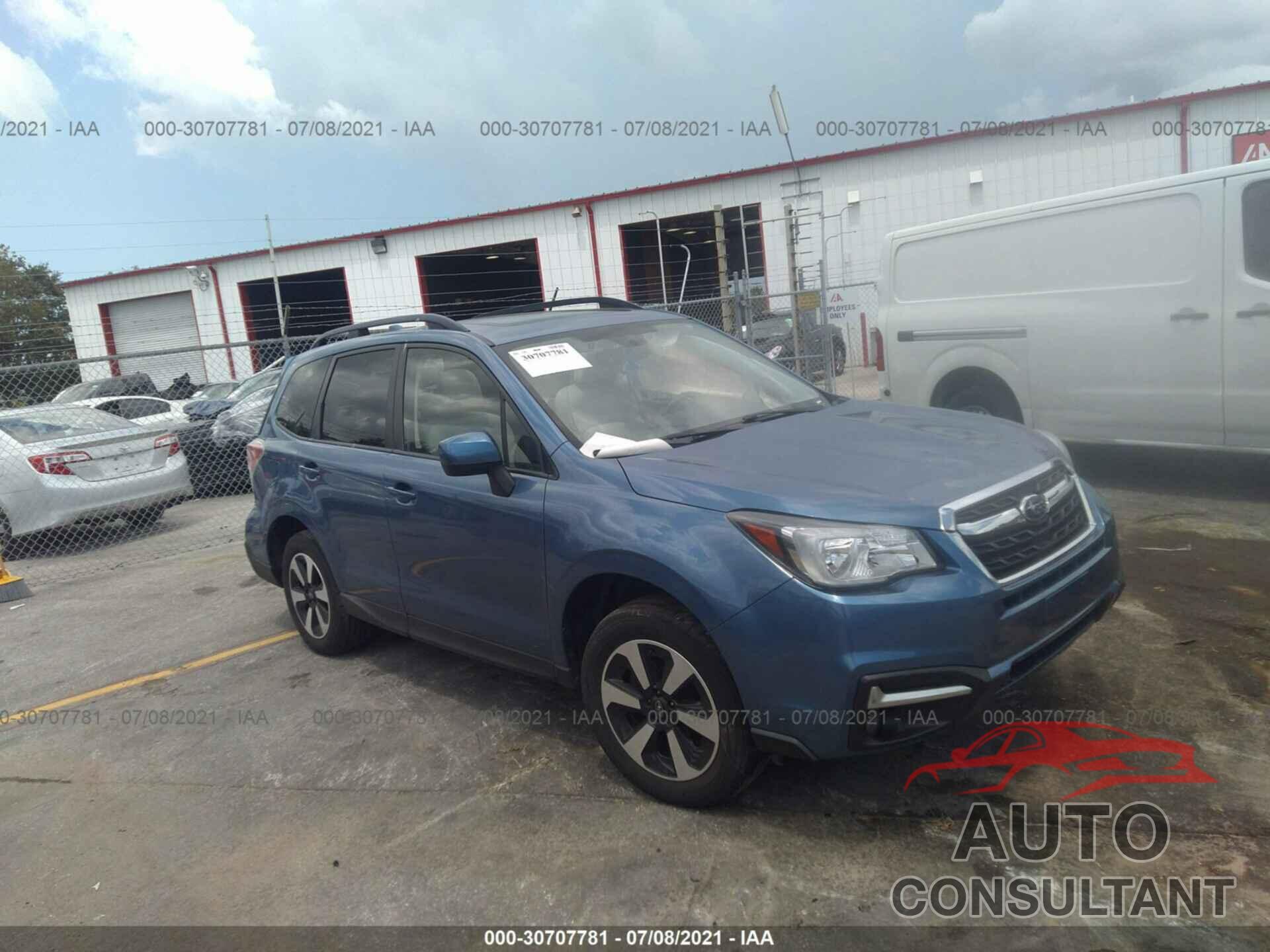 SUBARU FORESTER 2018 - JF2SJAGC7JH475600