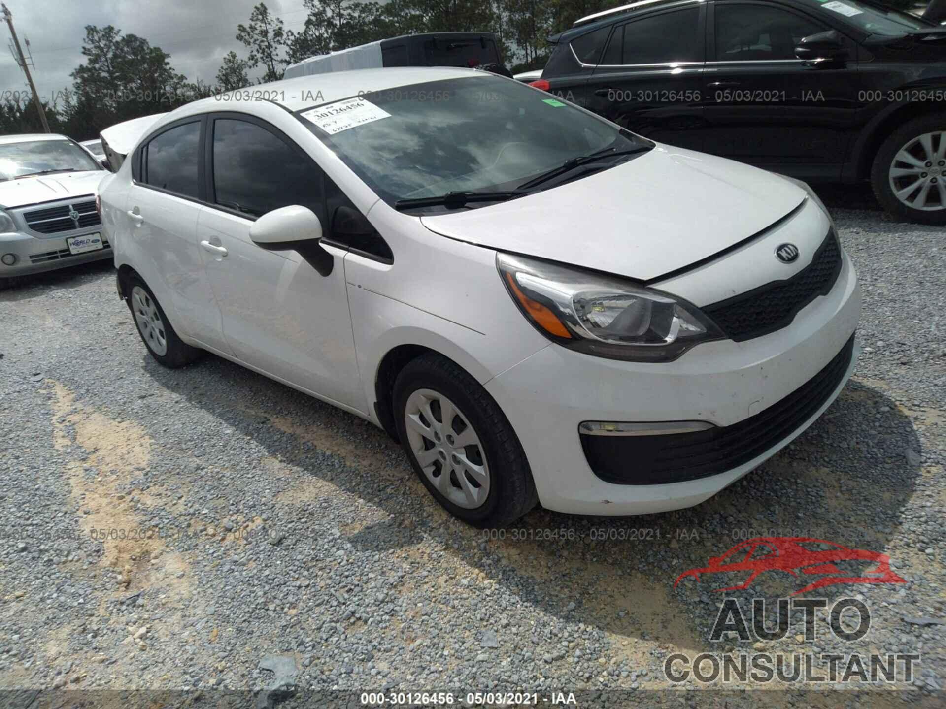 KIA RIO 2016 - KNADM4A36G6640336