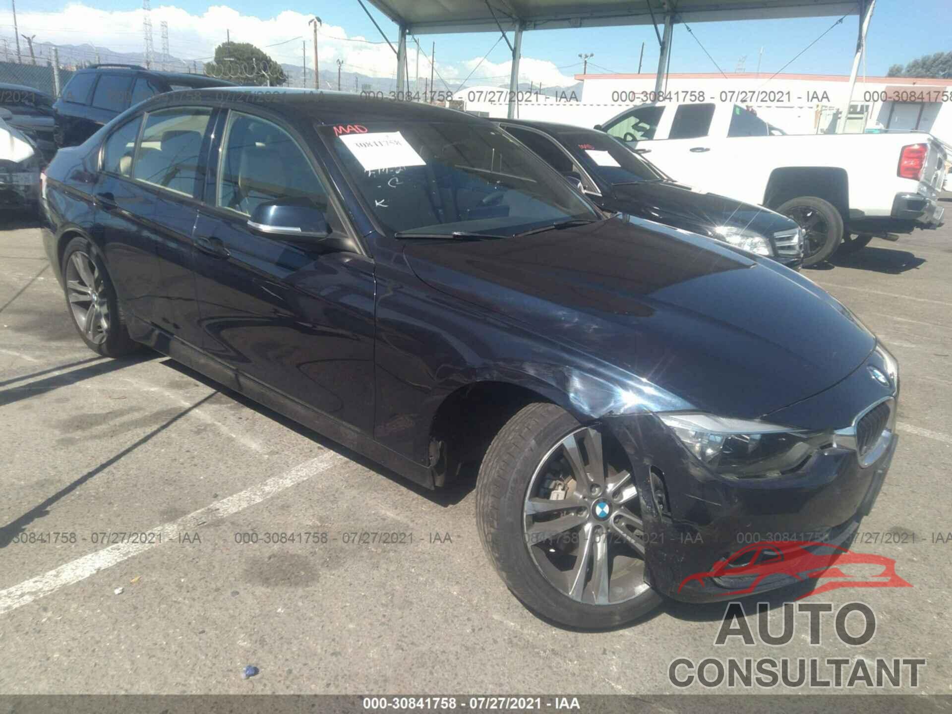 BMW 3 SERIES 2016 - WBA8E9G50GNT47574