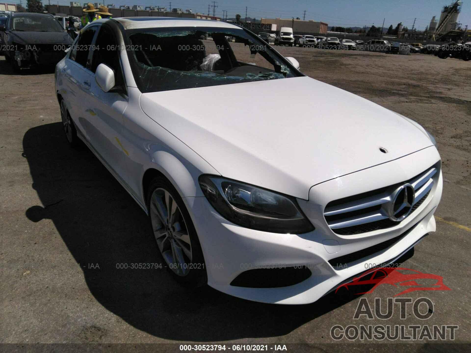 MERCEDES-BENZ C-CLASS 2018 - 55SWF4JB5JU281648