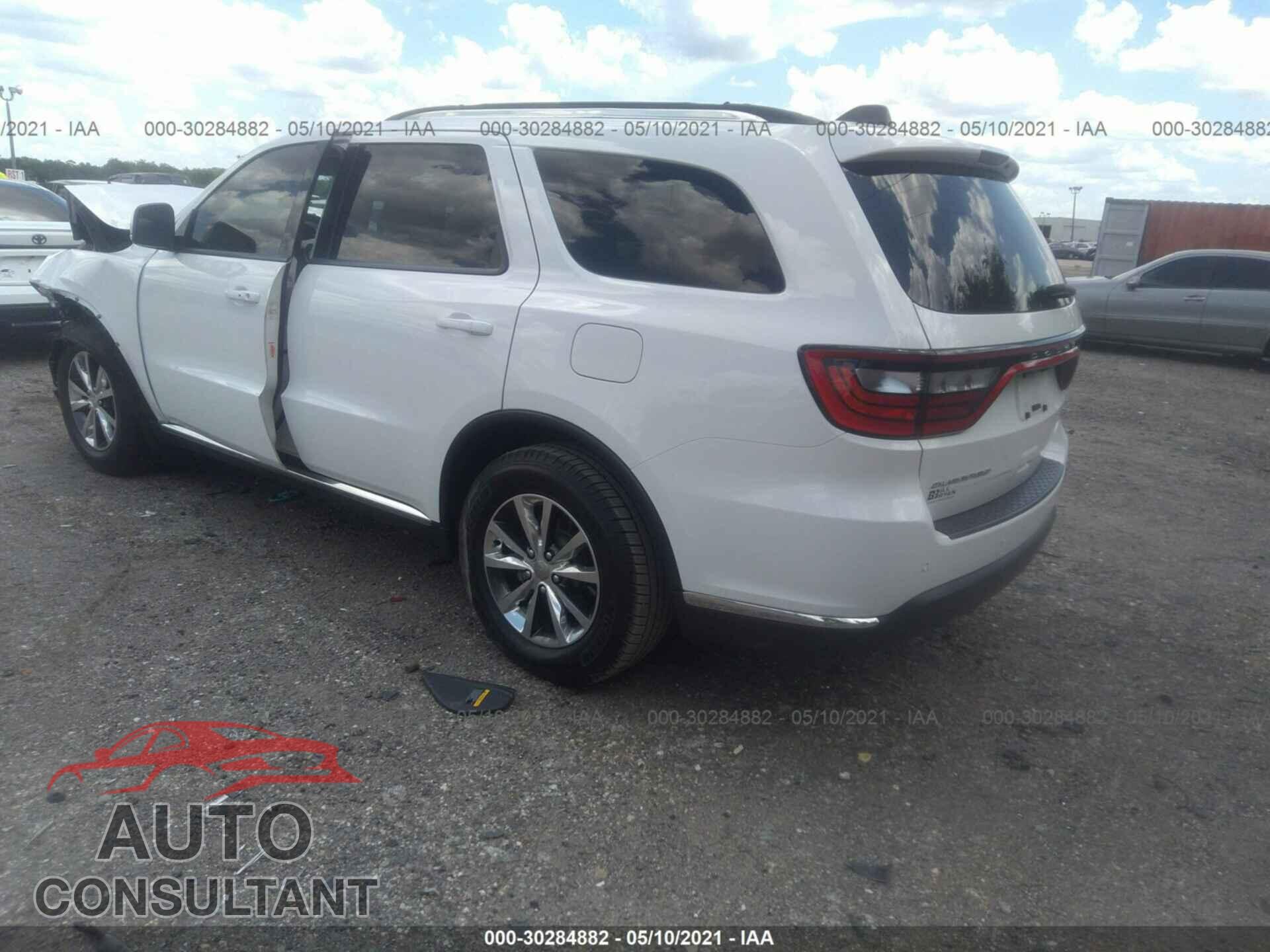 DODGE DURANGO 2016 - 1C4RDHDG8GC361275