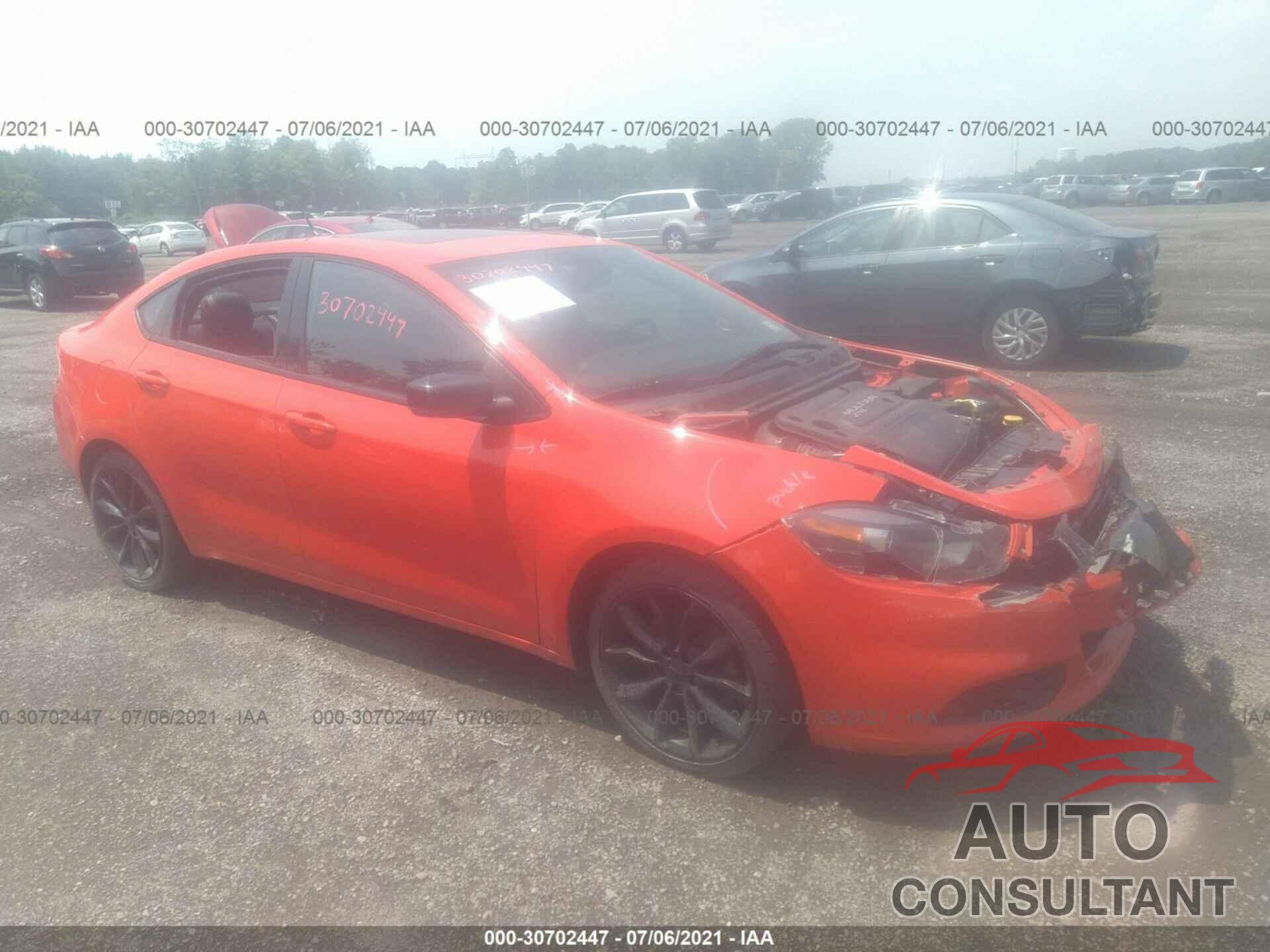 DODGE DART 2016 - 1C3CDFGB6GD815760