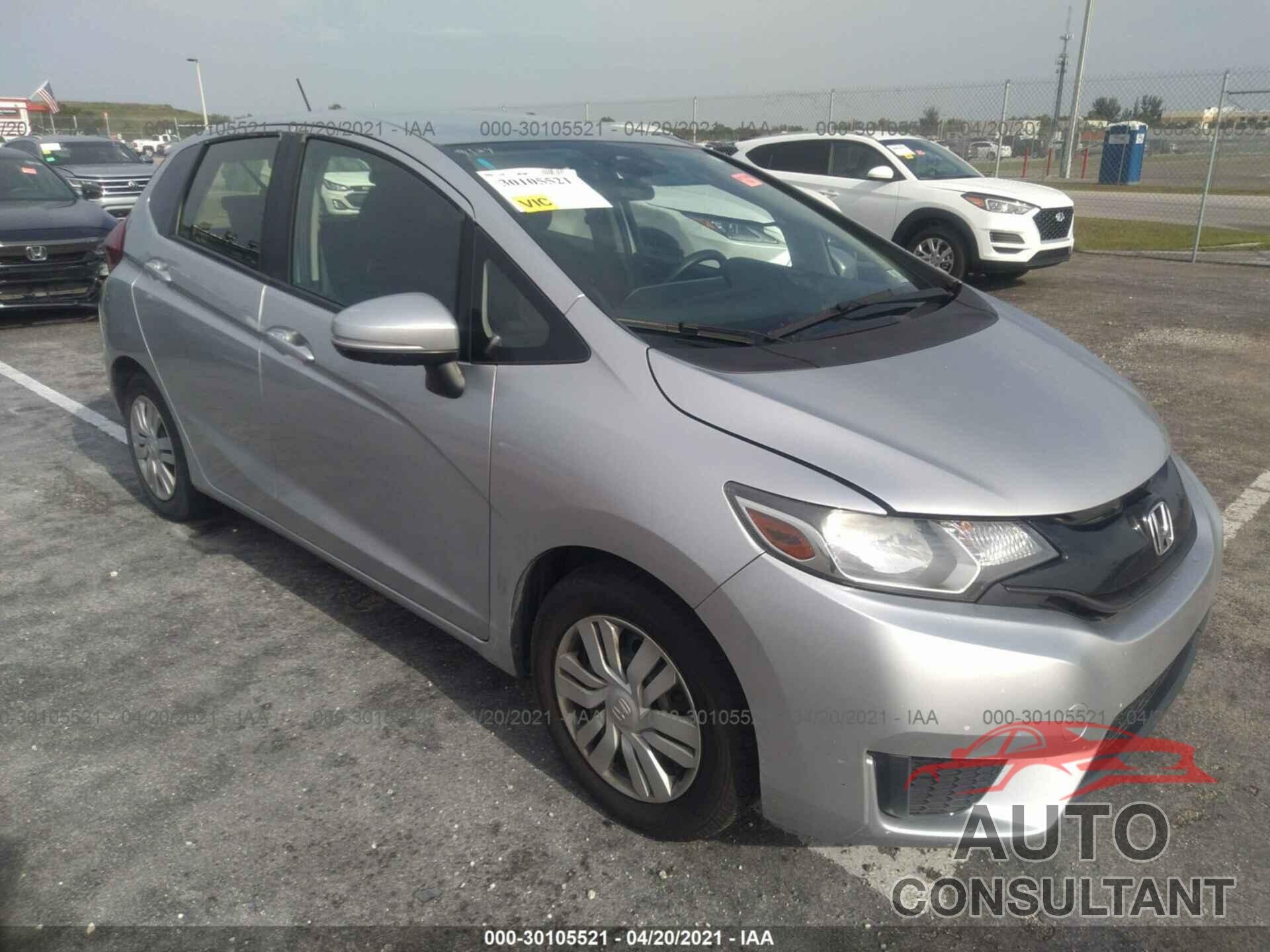 HONDA FIT 2016 - JHMGK5H51GX012986