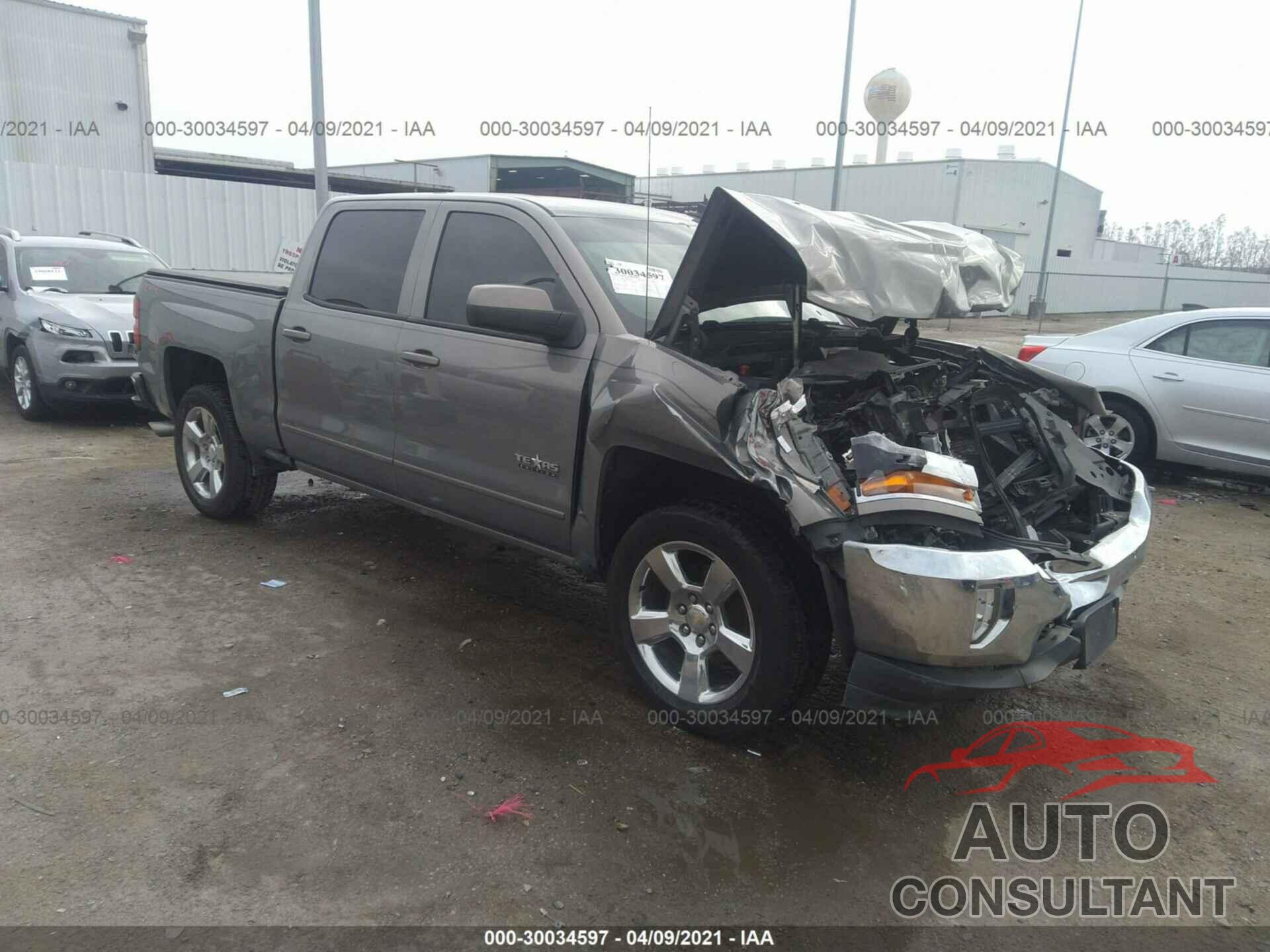 CHEVROLET SILVERADO 1500 2017 - 3GCUKREC4HG386500