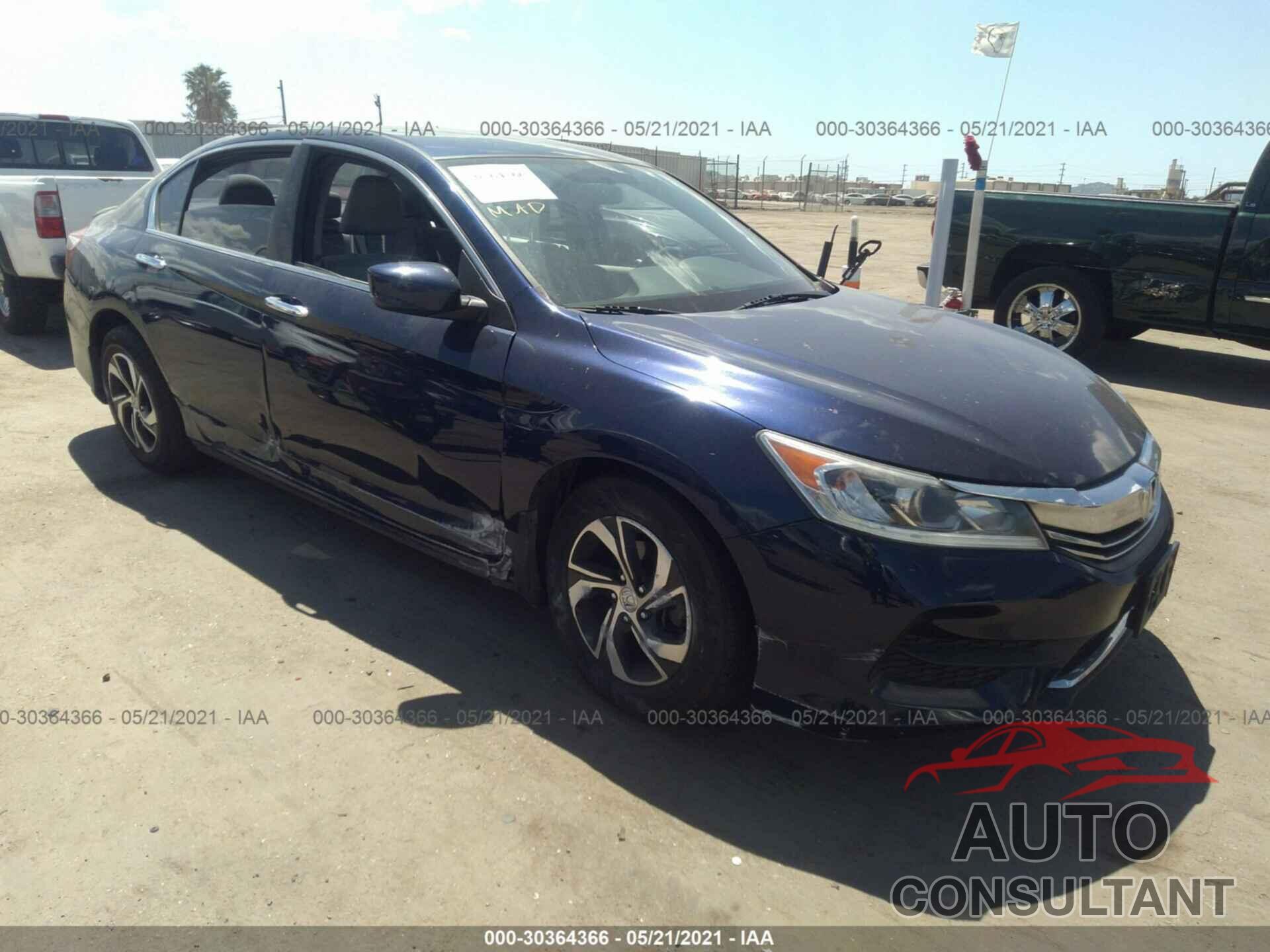 HONDA ACCORD SEDAN 2016 - 1HGCR2F37GA050318