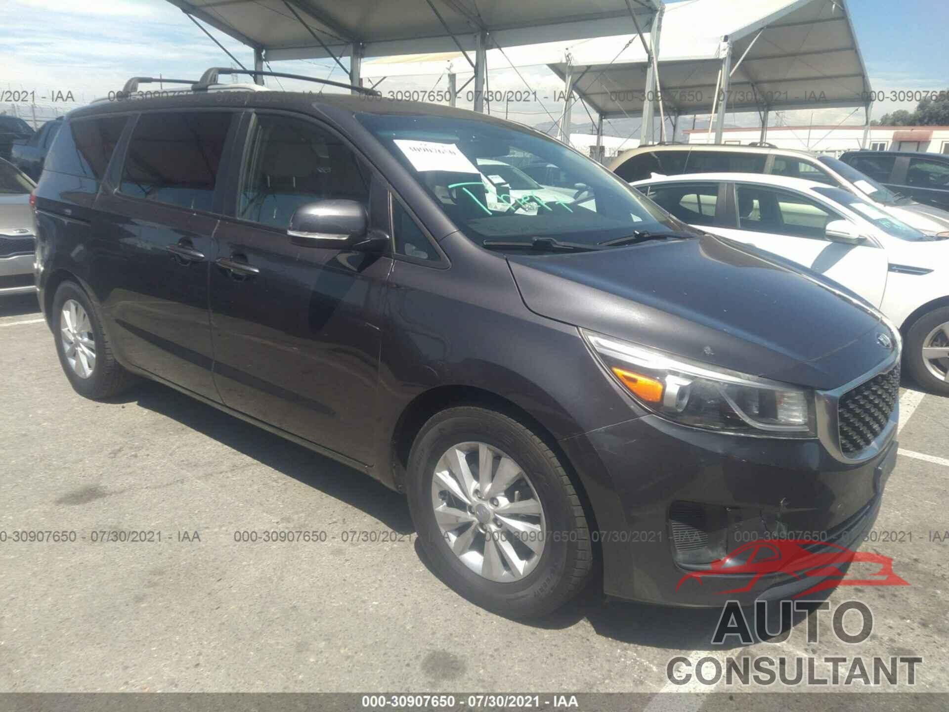 KIA SEDONA 2016 - KNDMB5C17G6088680