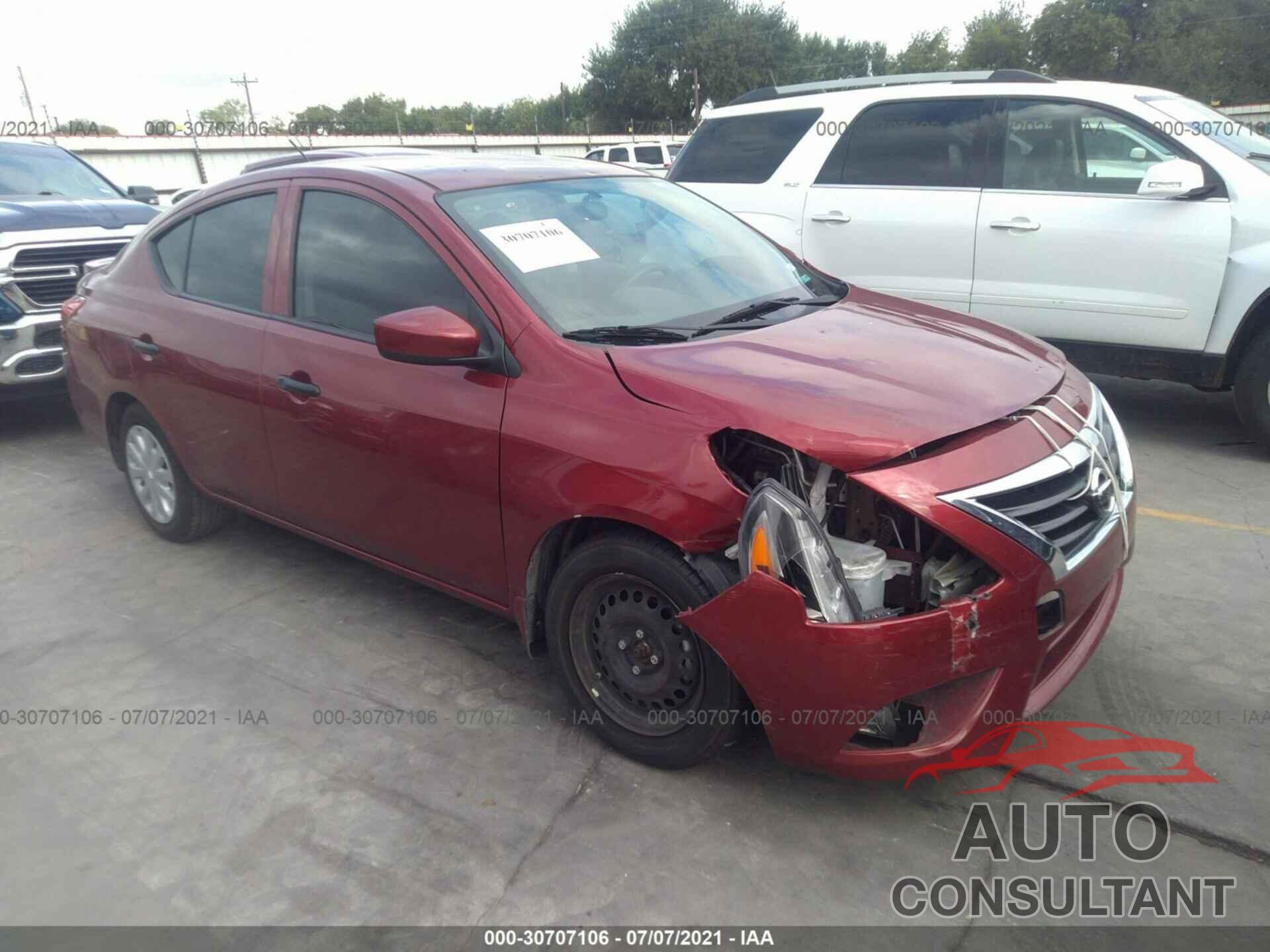 NISSAN VERSA 2016 - 3N1CN7AP5GL894287