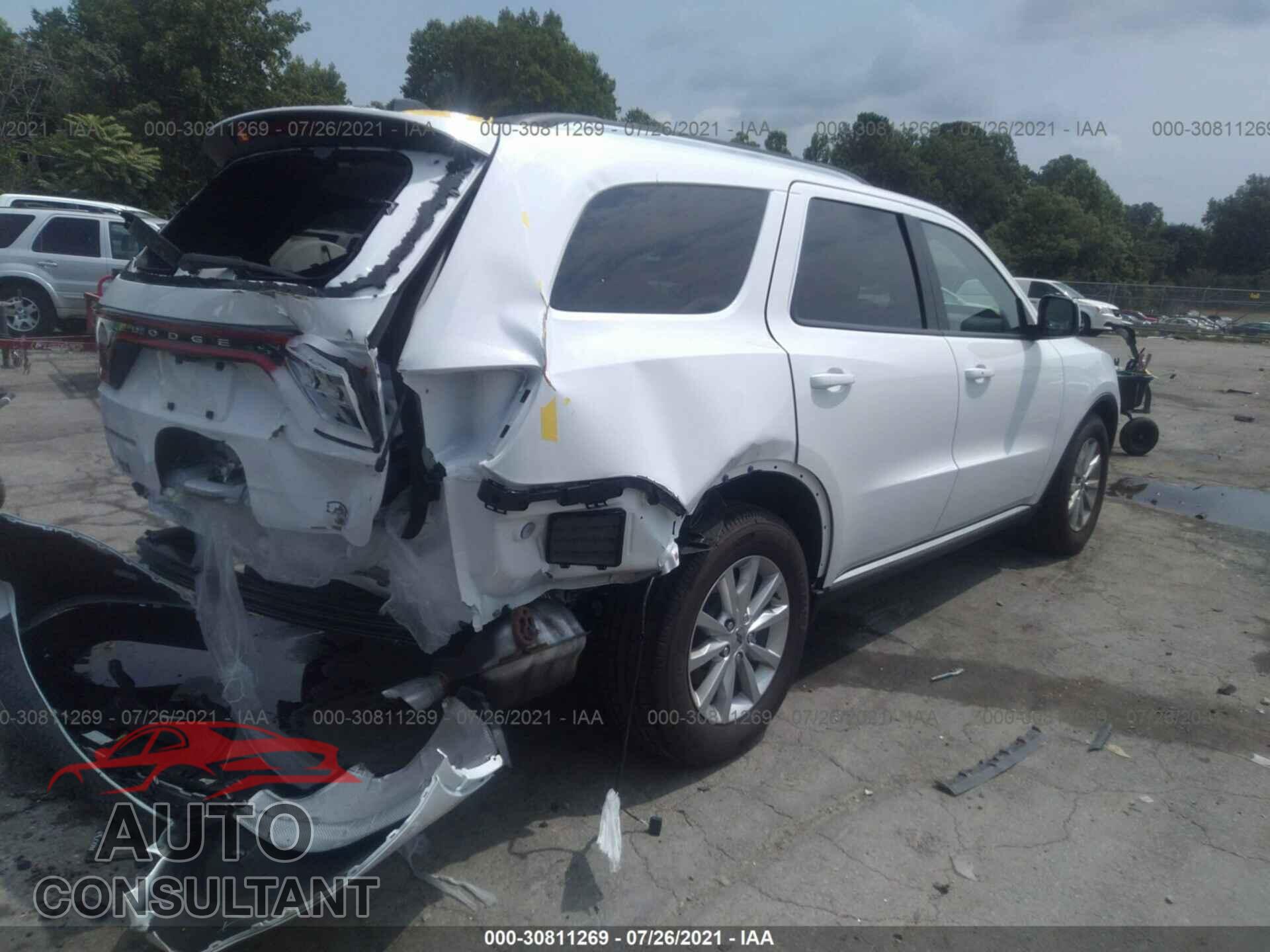 DODGE DURANGO 2021 - 1C4RDHAG9MC636622