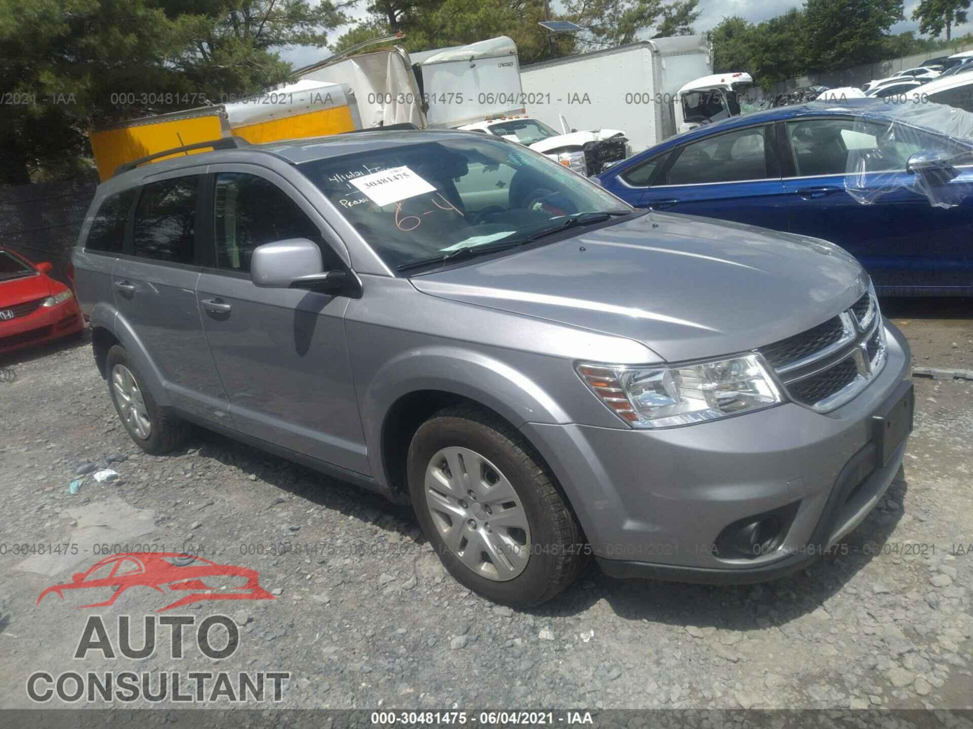 DODGE JOURNEY 2019 - 3C4PDCBB0KT833337
