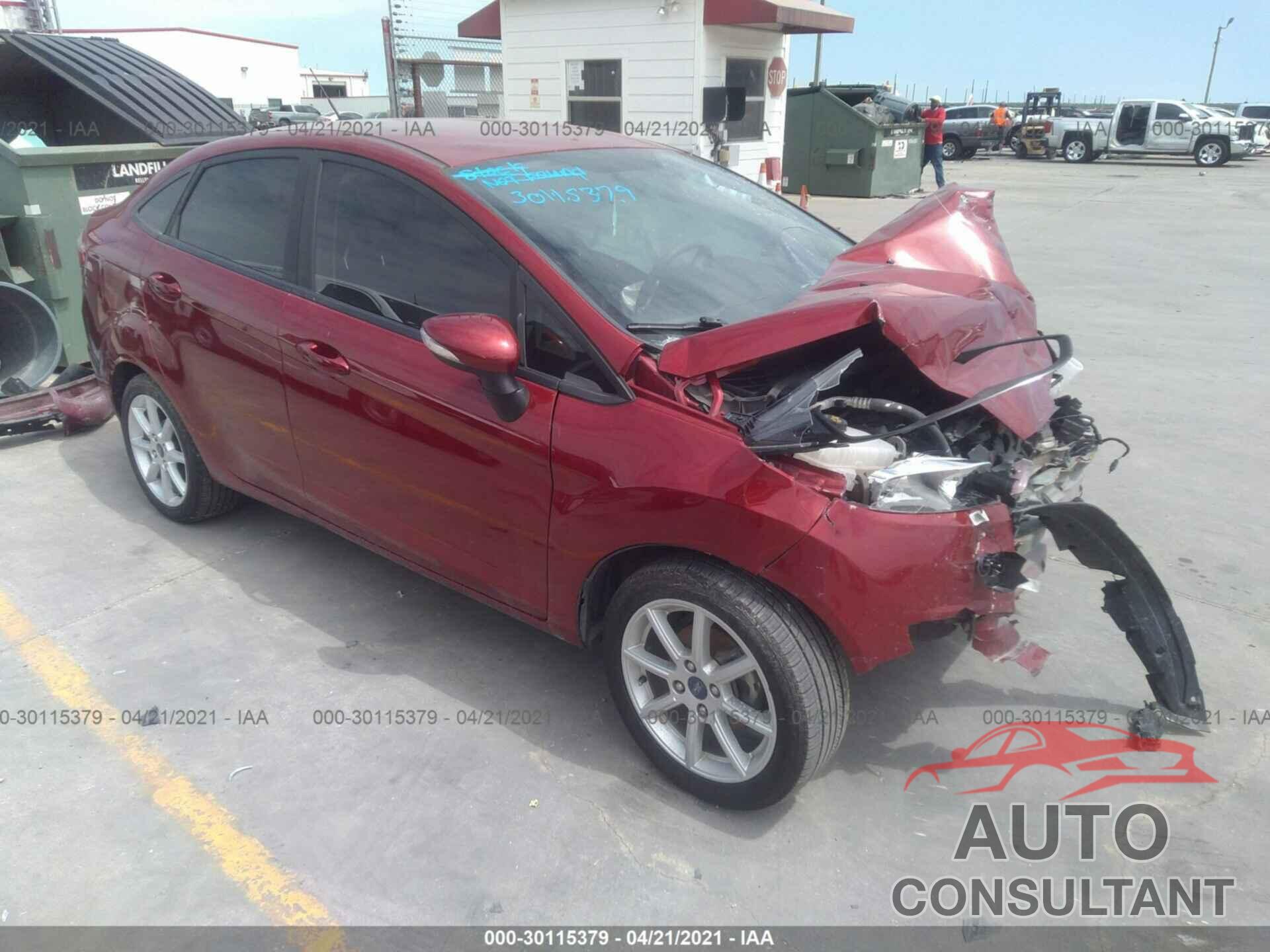 FORD FIESTA 2017 - 3FADP4BJ2HM130273