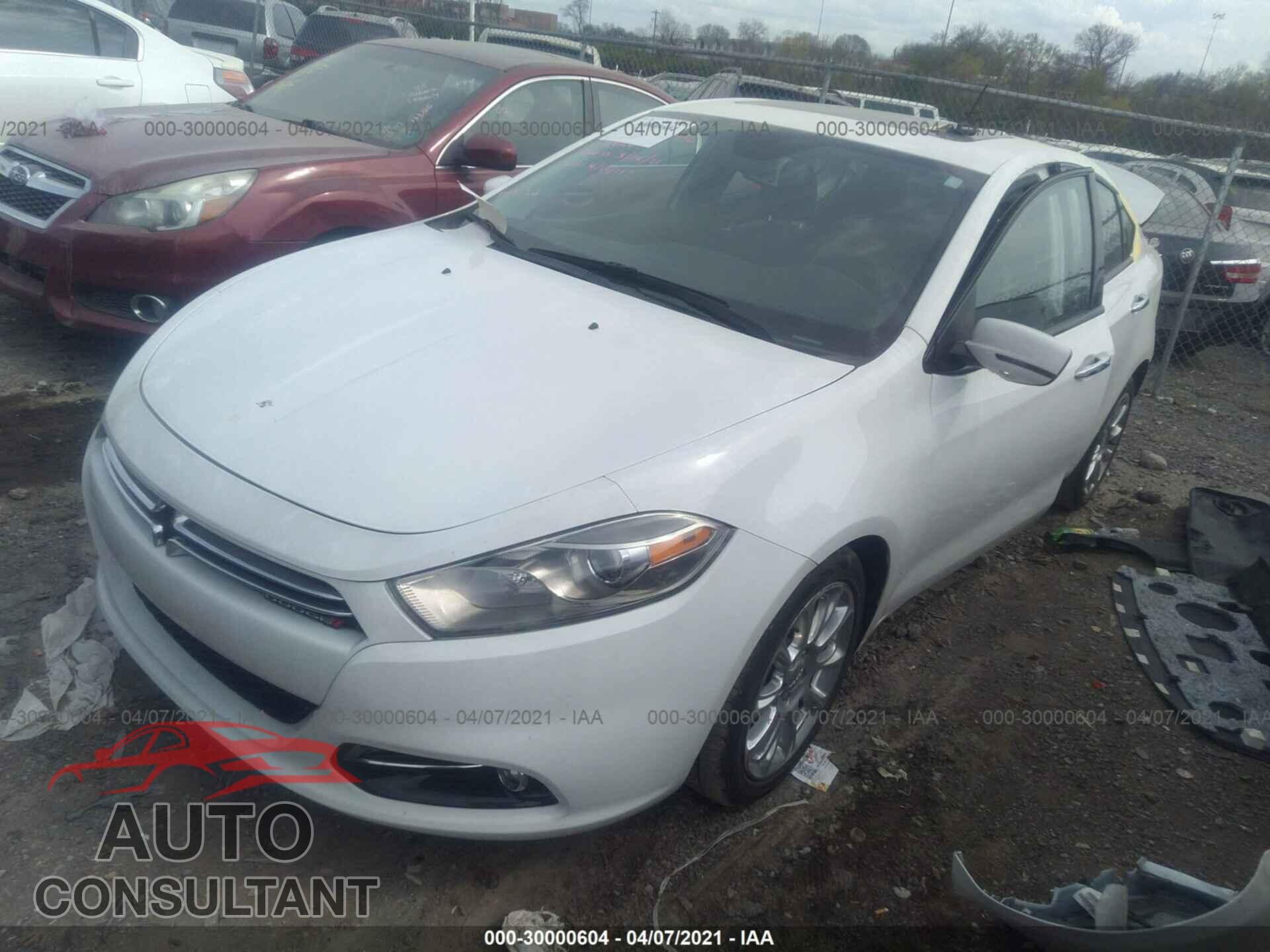 DODGE DART 2016 - 1C3CDFCB9GD682661