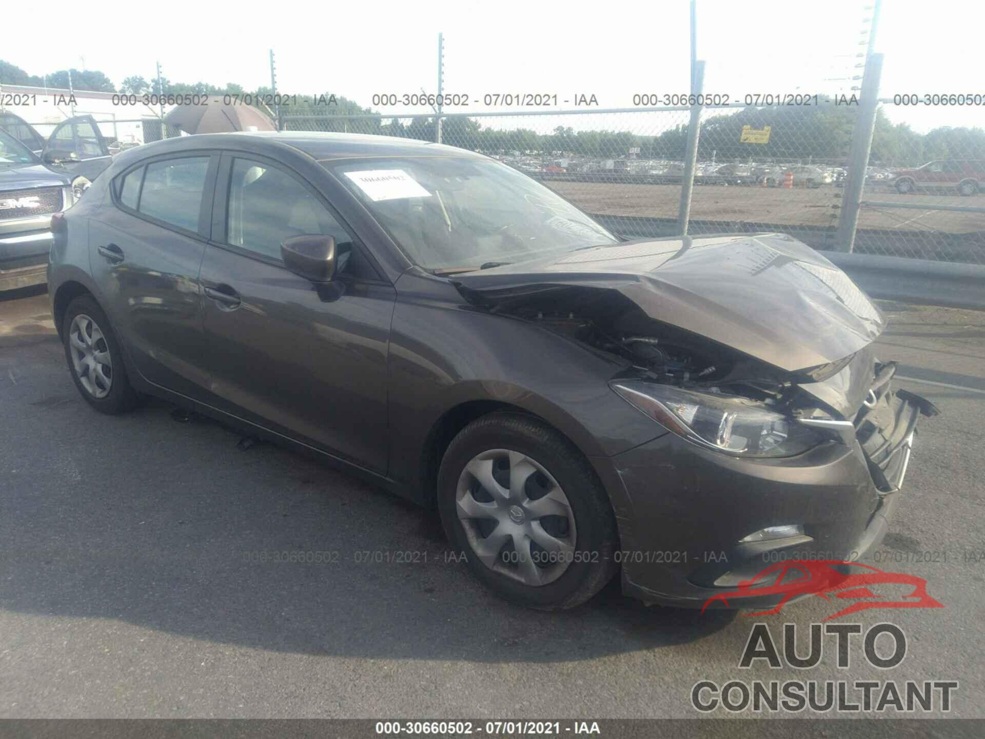 MAZDA MAZDA3 2016 - JM1BM1J7XG1324804