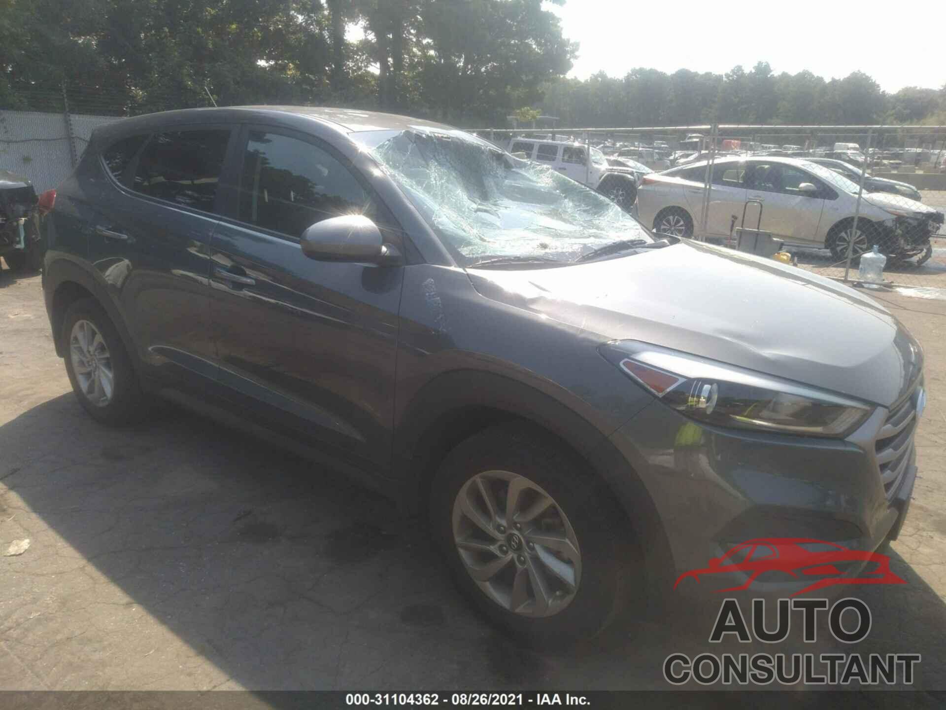 HYUNDAI TUCSON 2018 - KM8J2CA43JU747714