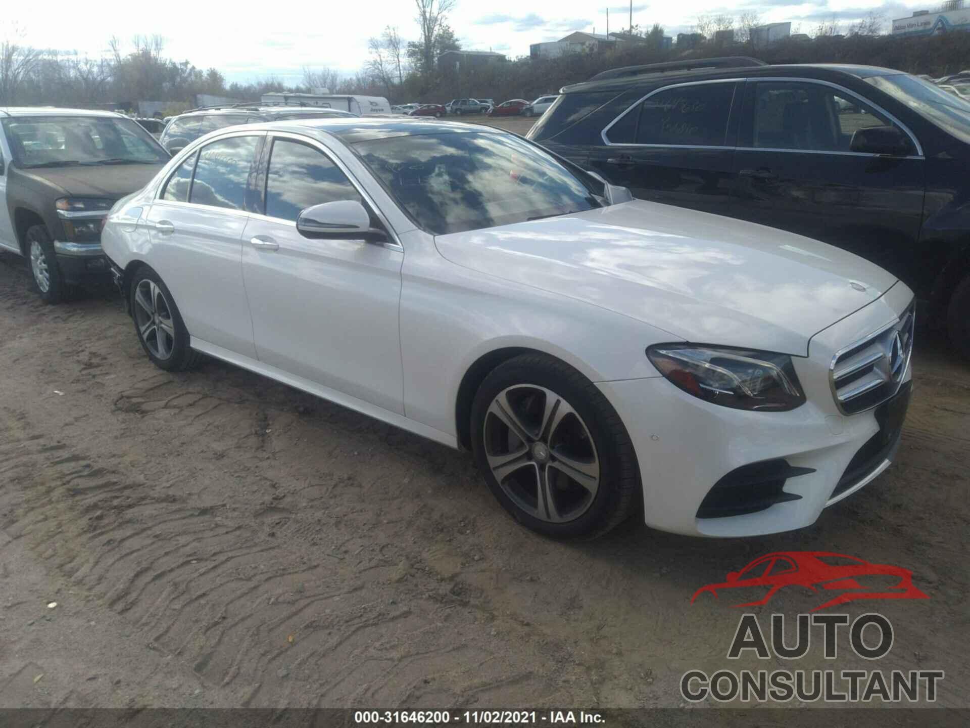 MERCEDES-BENZ E-CLASS 2017 - WDDZF4KBXHA143299