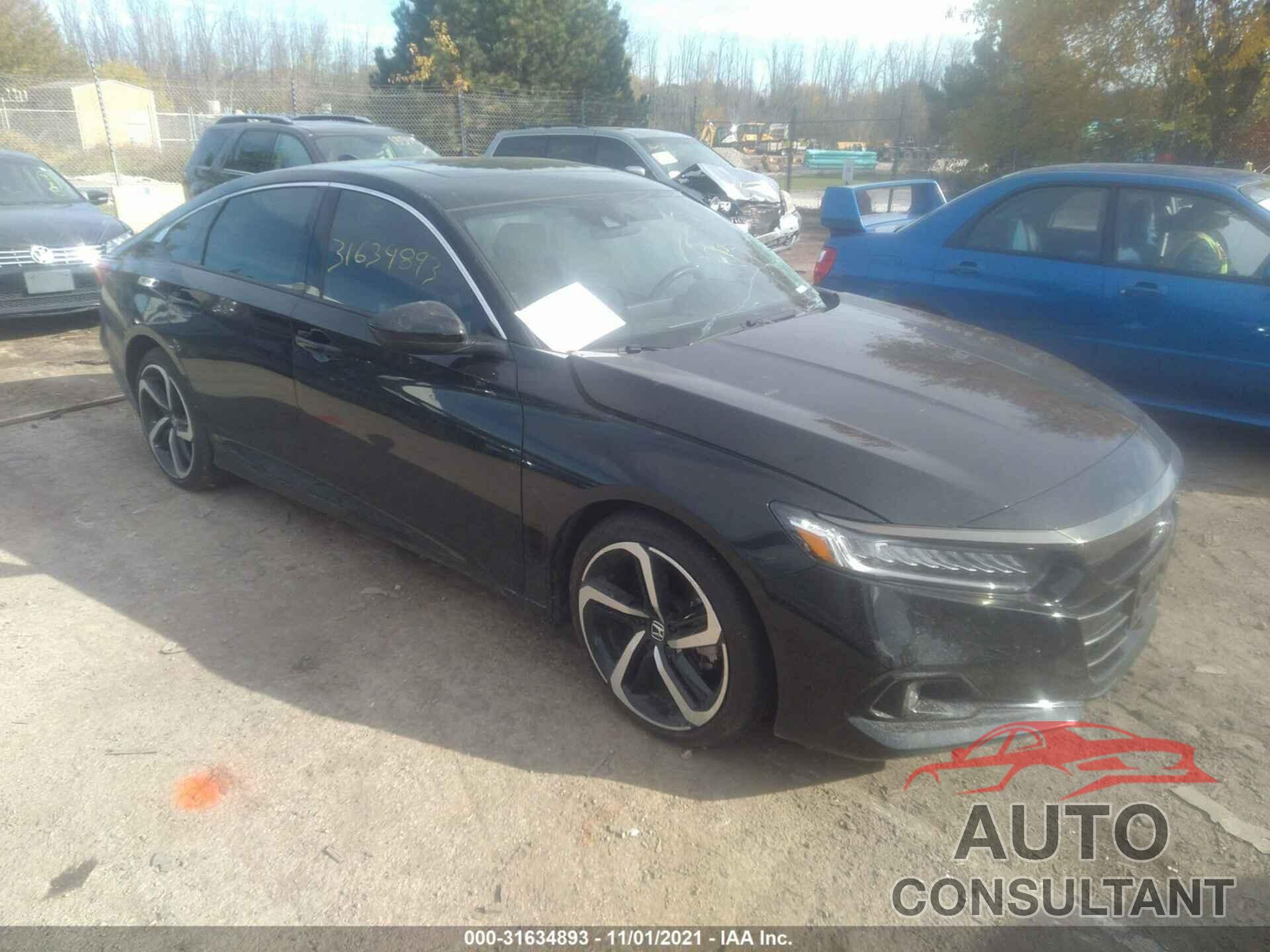 HONDA ACCORD SEDAN 2021 - 1HGCV2F34MA012181
