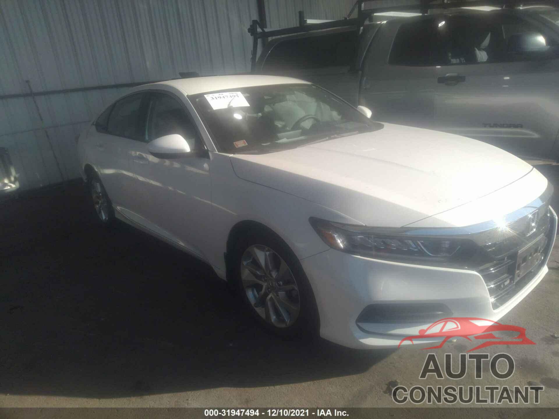 HONDA ACCORD SEDAN 2019 - 1HGCV1F12KA154387
