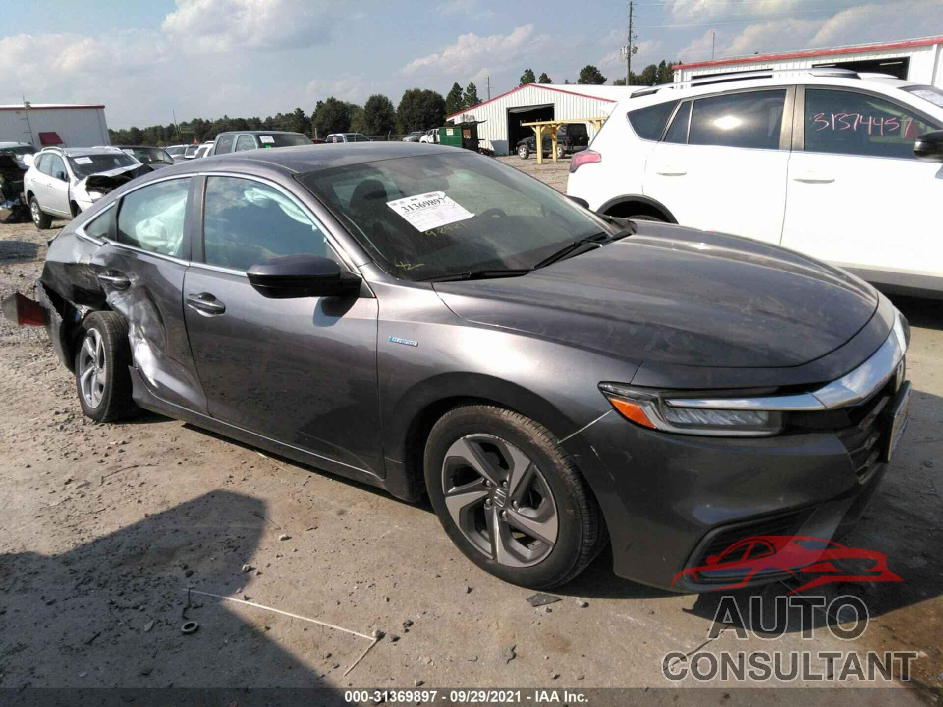 HONDA INSIGHT 2019 - 19XZE4F12KE015741