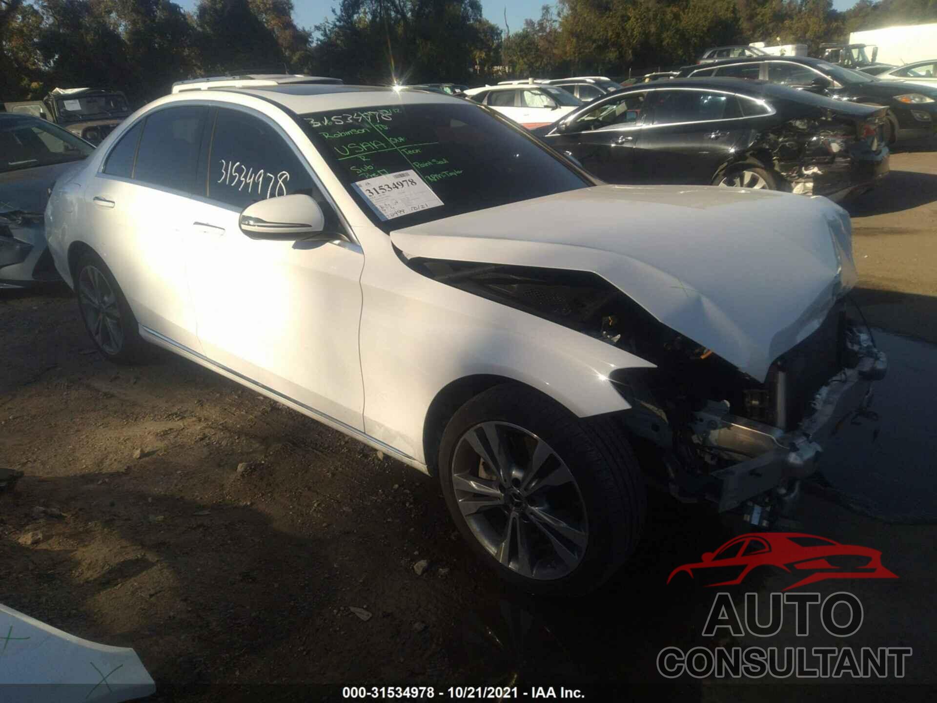 MERCEDES-BENZ C-CLASS 2019 - 55SWF8EB5KU305613