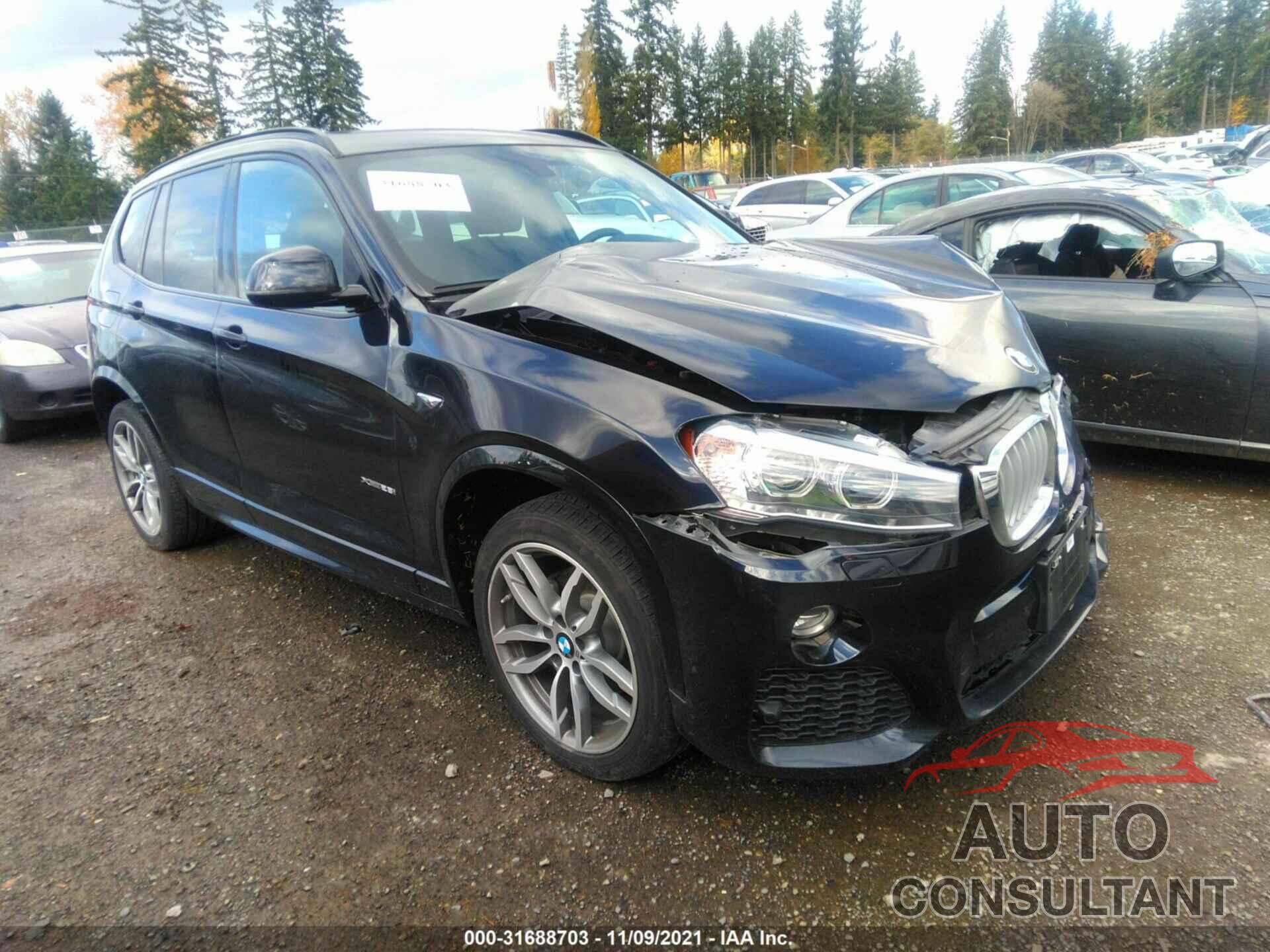BMW X3 2017 - 5UXWX9C32H0T16042