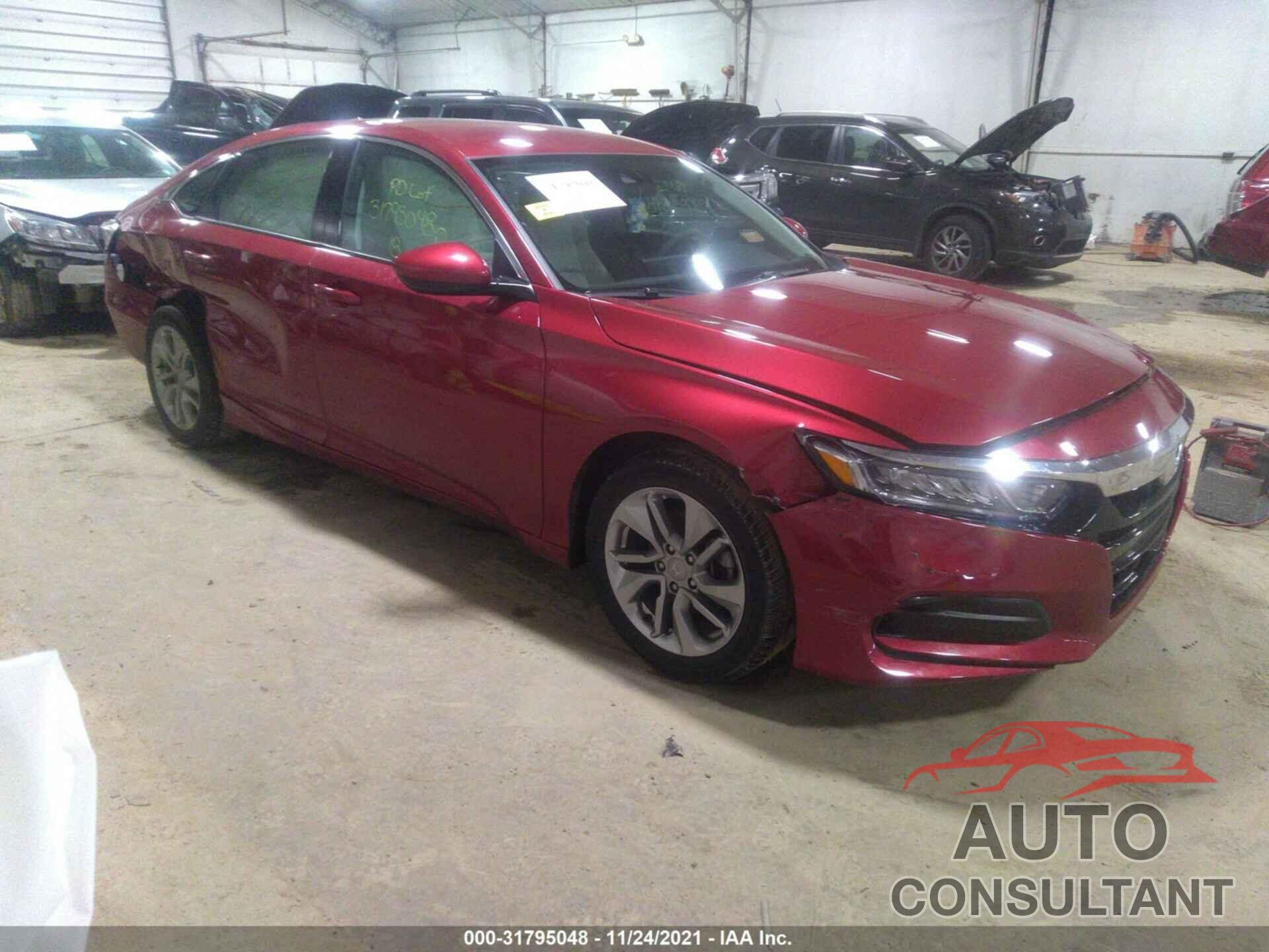 HONDA ACCORD SEDAN 2018 - 1HGCV1F10JA006947