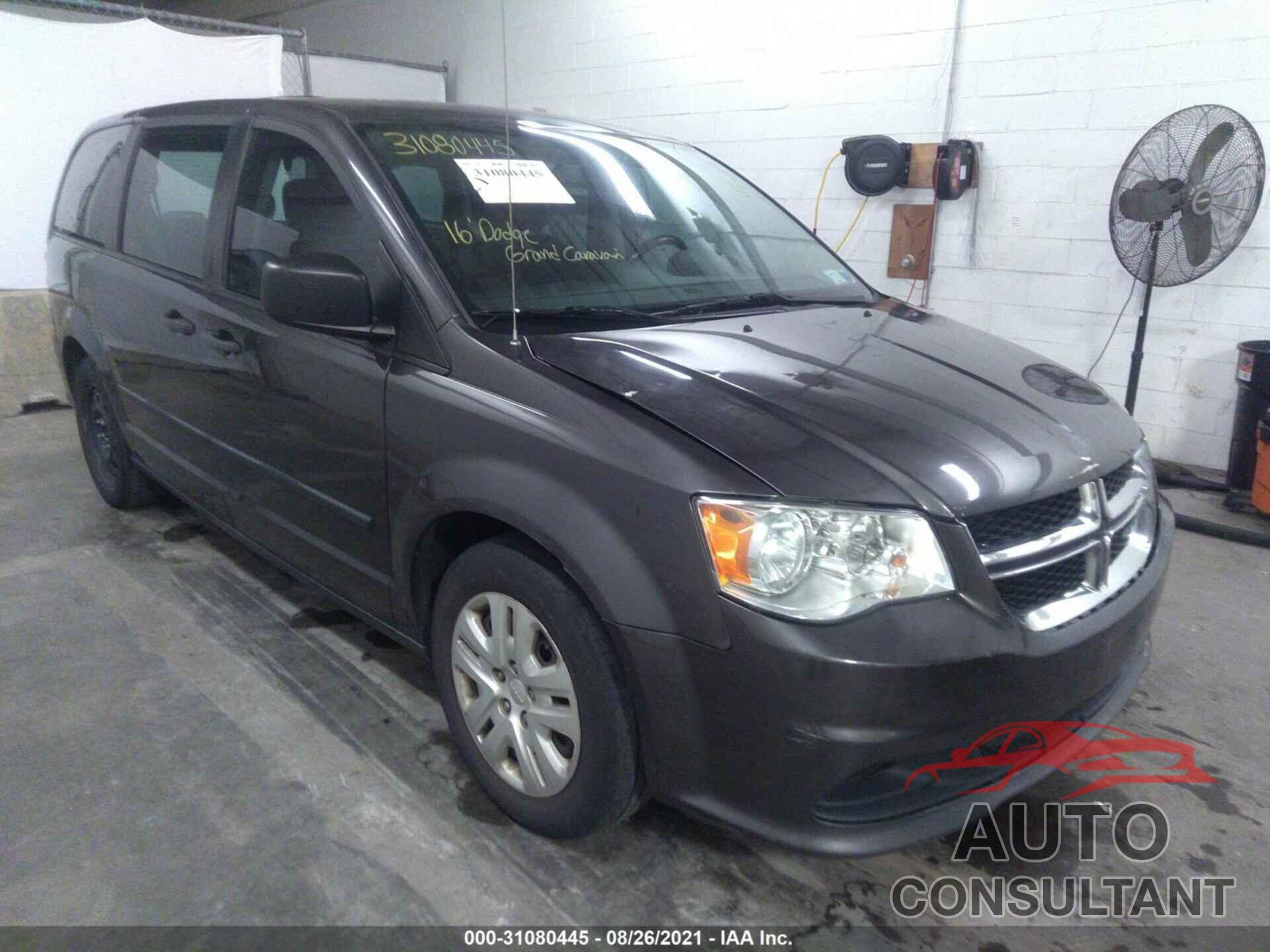 DODGE GRAND CARAVAN 2016 - 2C4RDGBGXGR154844