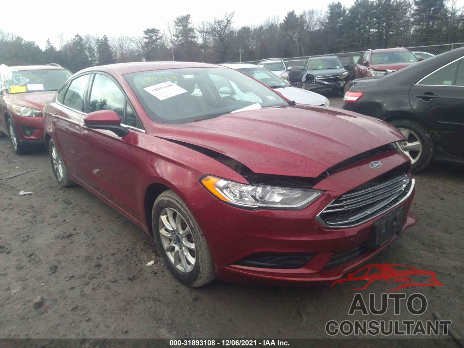 FORD FUSION 2017 - 3FA6P0G70HR243205