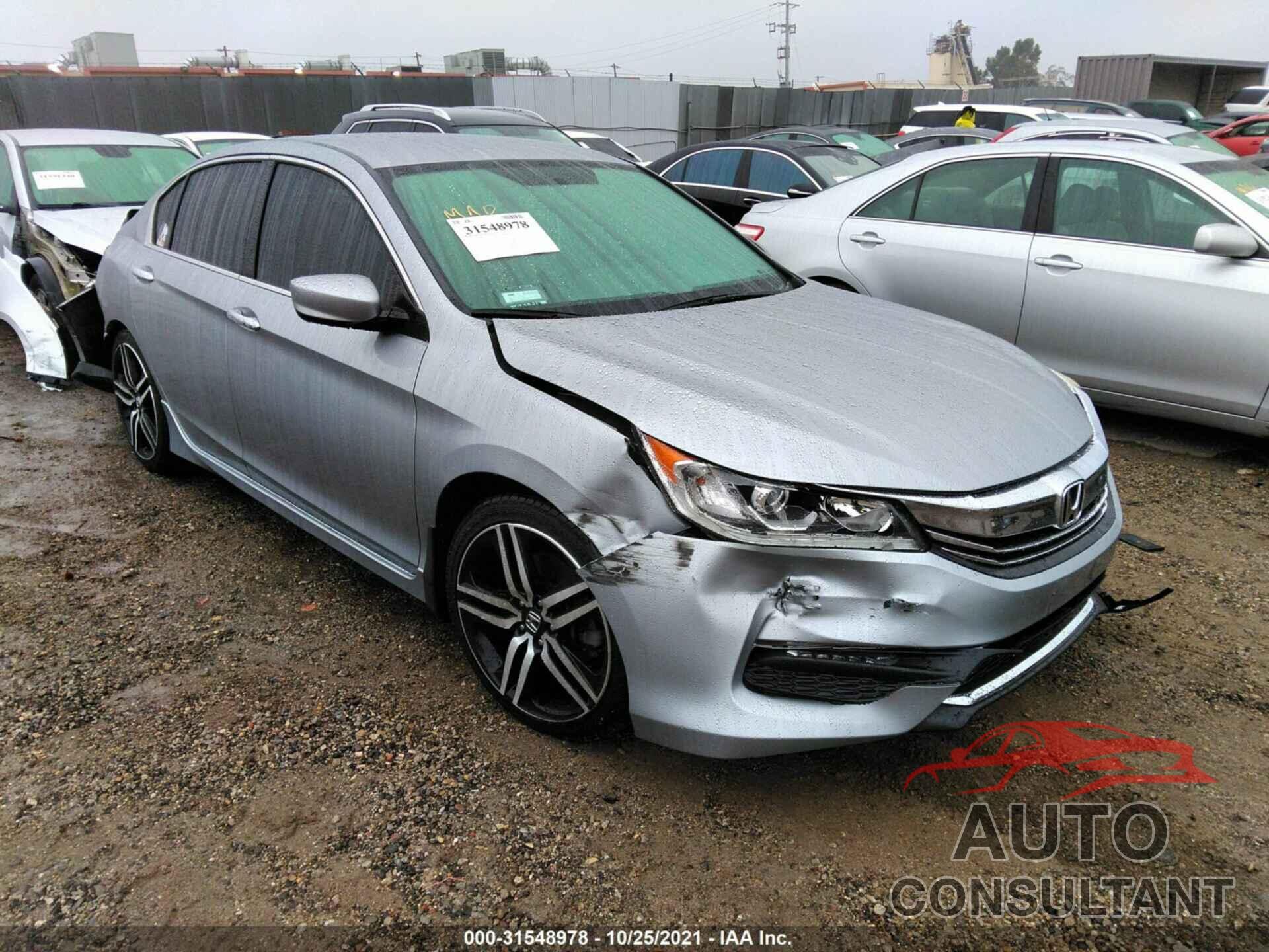 HONDA ACCORD SEDAN 2017 - 1HGCR2F52HA306755