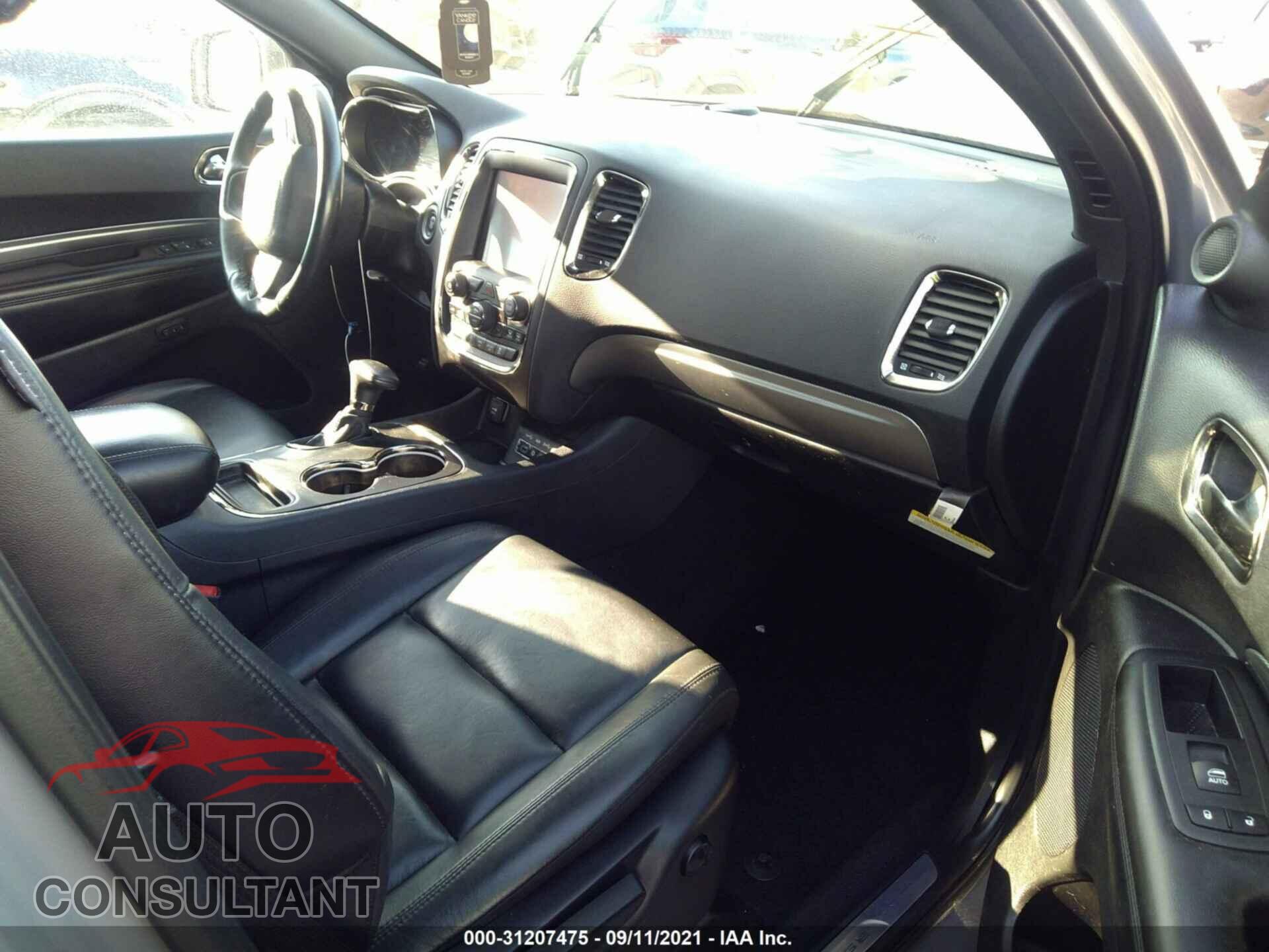 DODGE DURANGO 2019 - 1C4RDJDG1KC606076