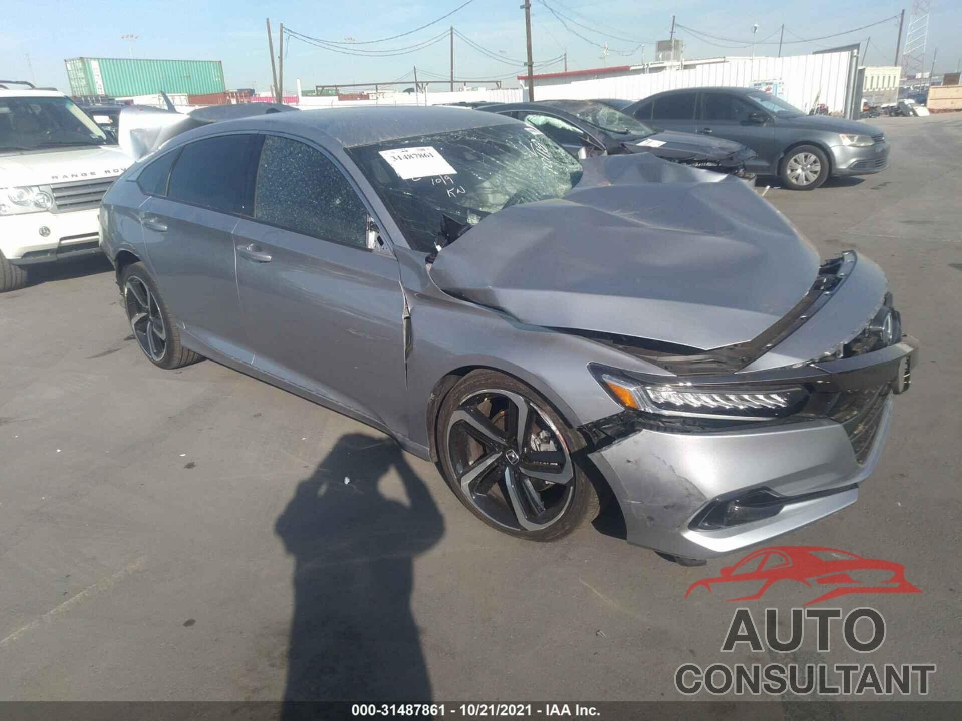 HONDA ACCORD SEDAN 2021 - 1HGCV1F38MA084799