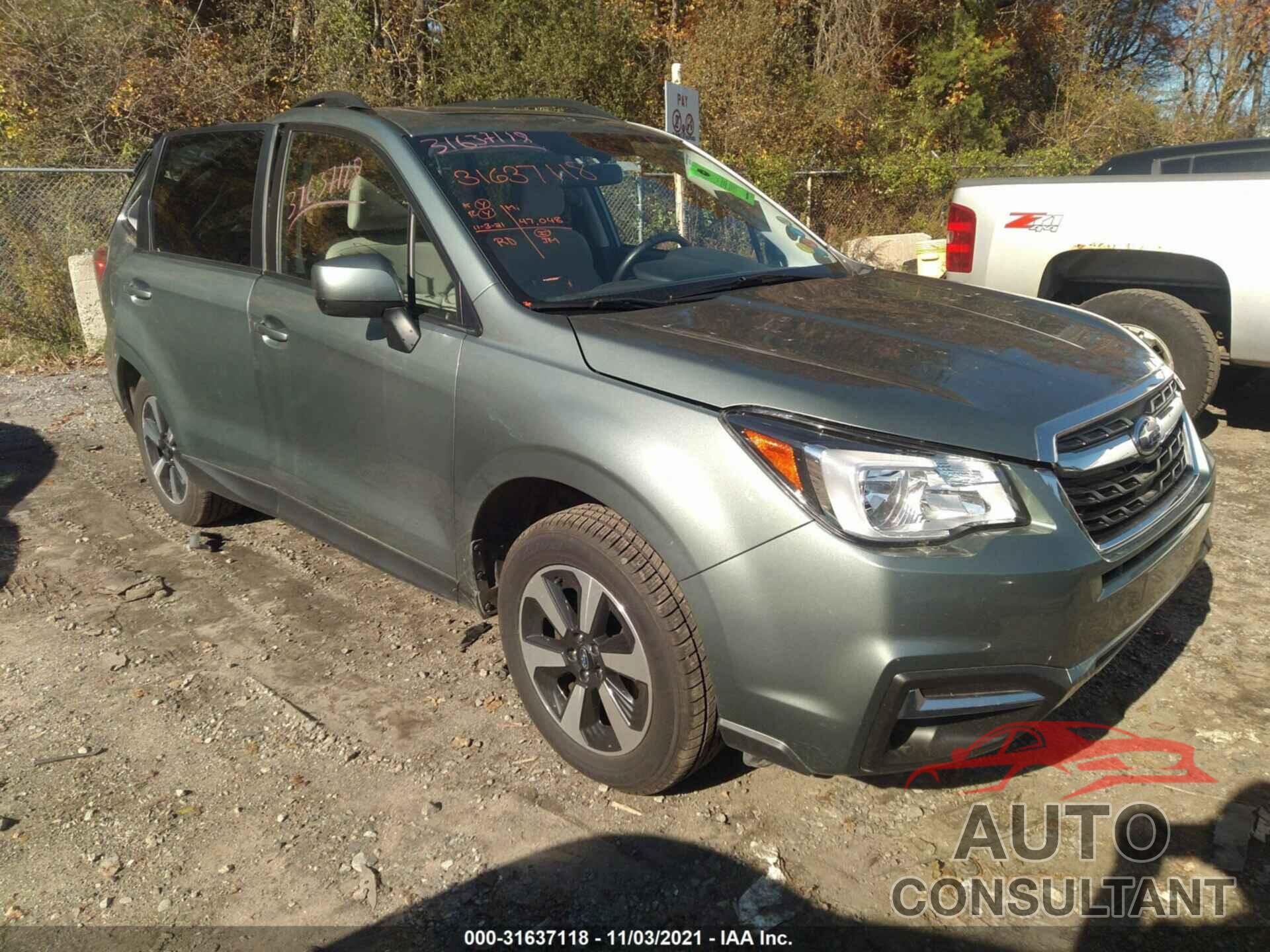 SUBARU FORESTER 2017 - JF2SJAEC8HH506916