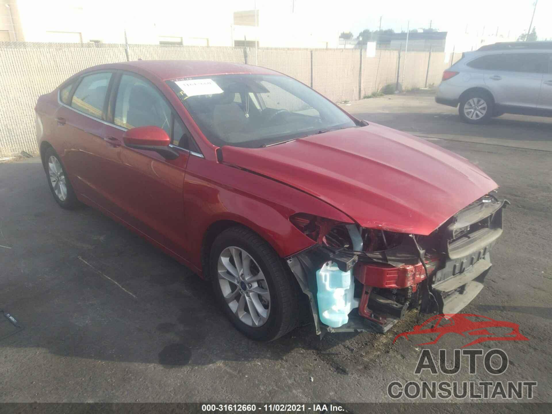 FORD FUSION 2020 - 3FA6P0HD2LR113410