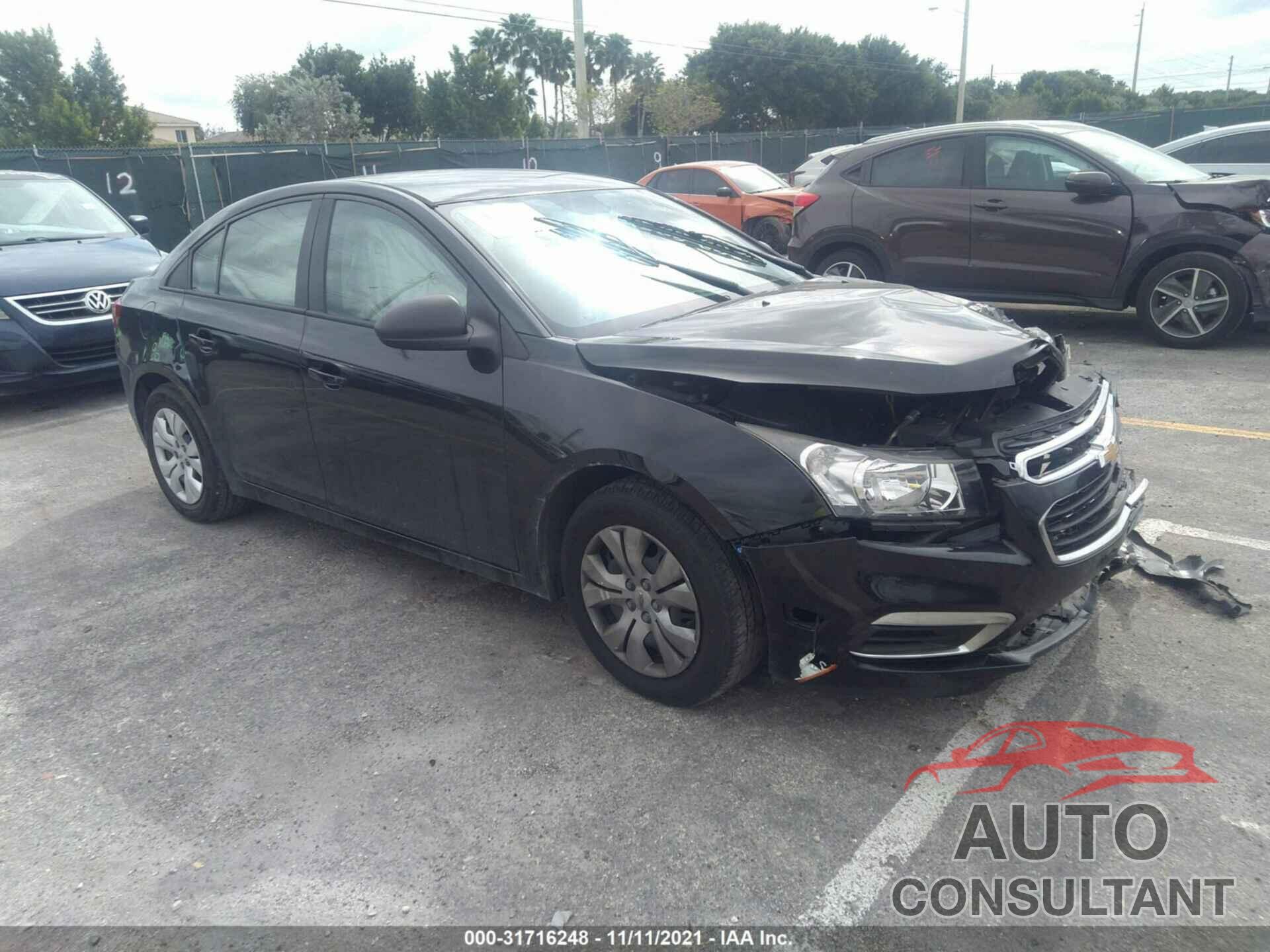 CHEVROLET CRUZE LIMITED 2016 - 1G1PC5SH8G7139163