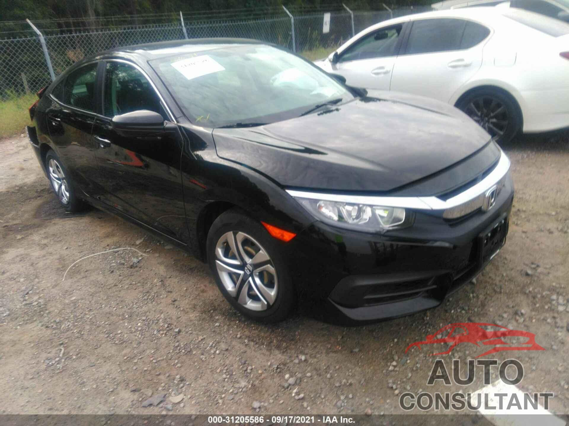 HONDA CIVIC SEDAN 2017 - 19XFC2F57HE229570