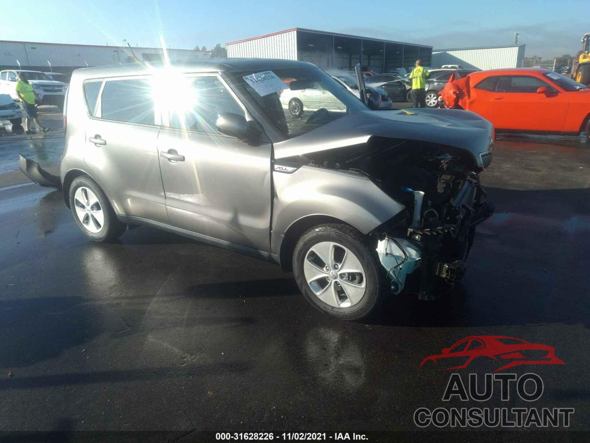 KIA SOUL 2016 - KNDJN2A25G7257240