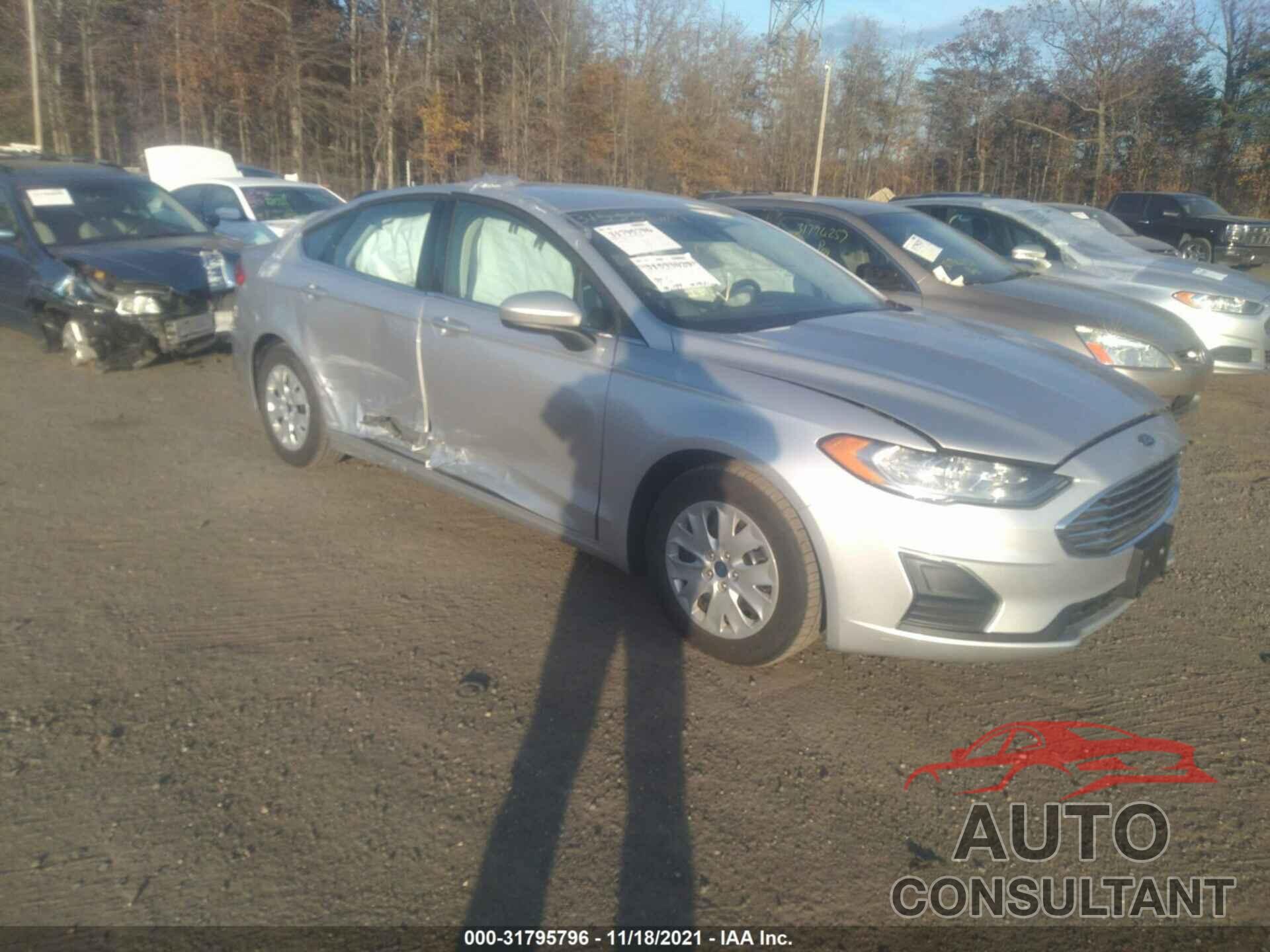 FORD FUSION 2019 - 3FA6P0G72KR162827