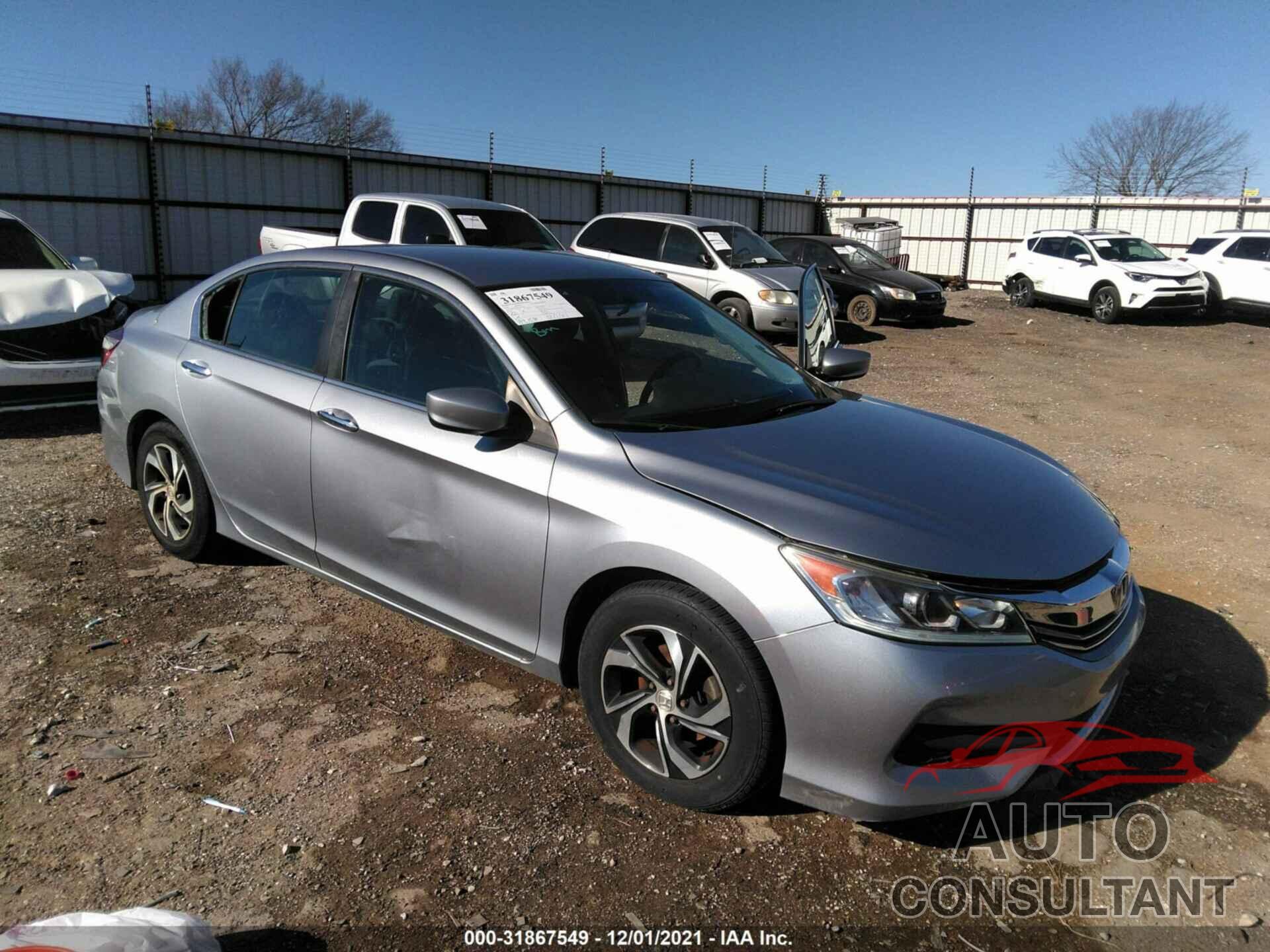 HONDA ACCORD SEDAN 2016 - 1HGCR2F30GA220891