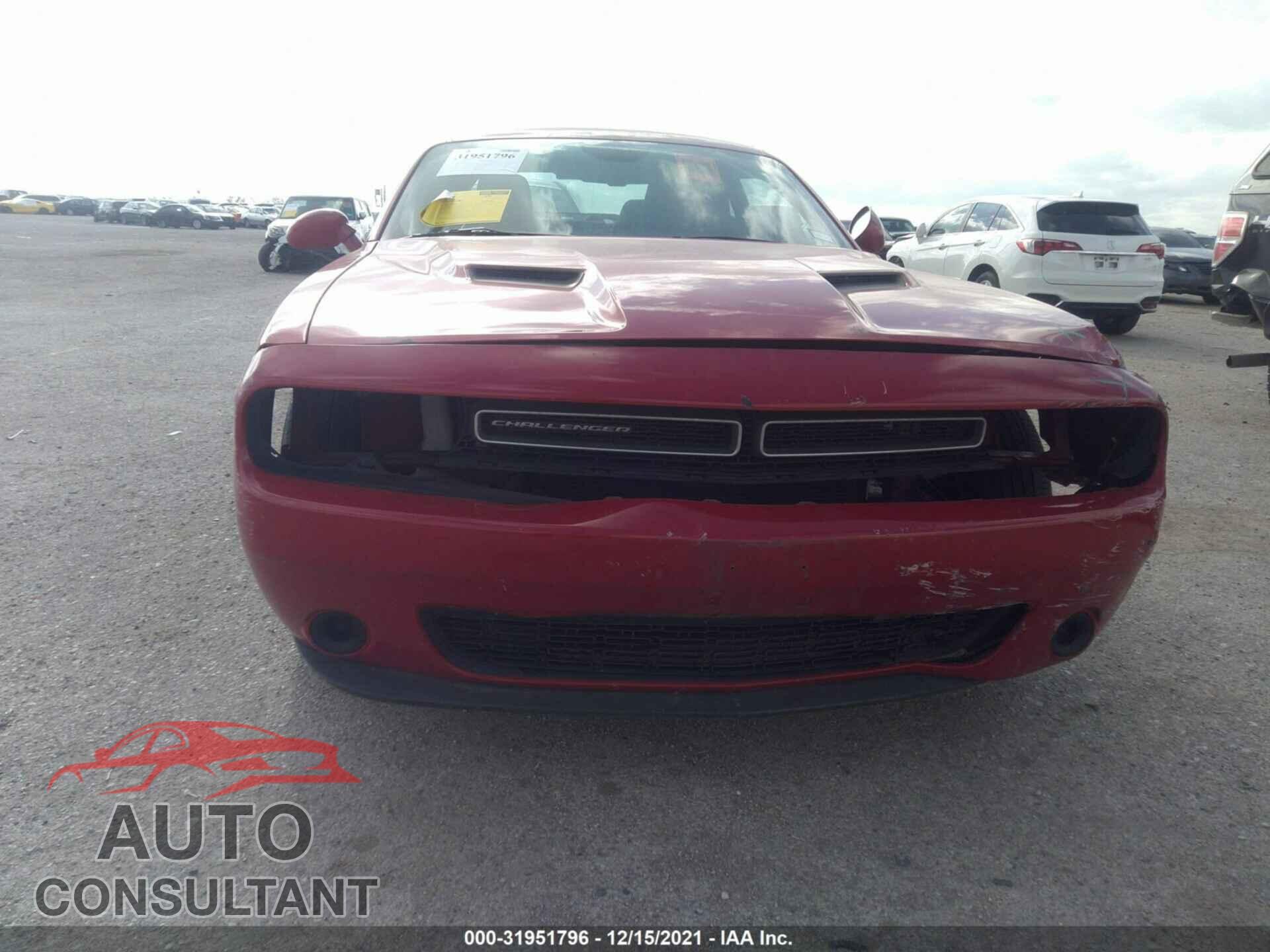 DODGE CHALLENGER 2016 - 2C3CDZAG2GH316639