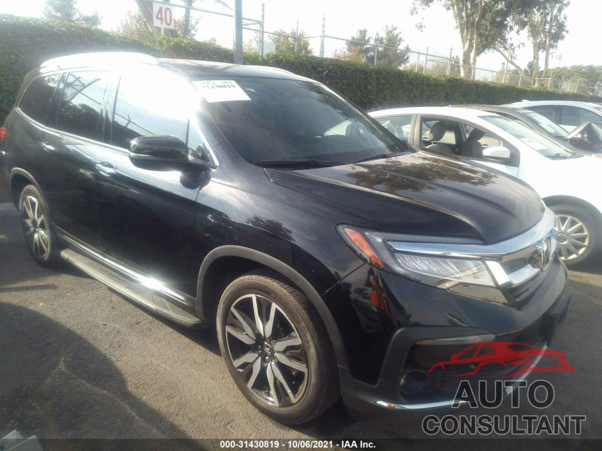 HONDA PILOT 2019 - 5FNYF5H64KB000997