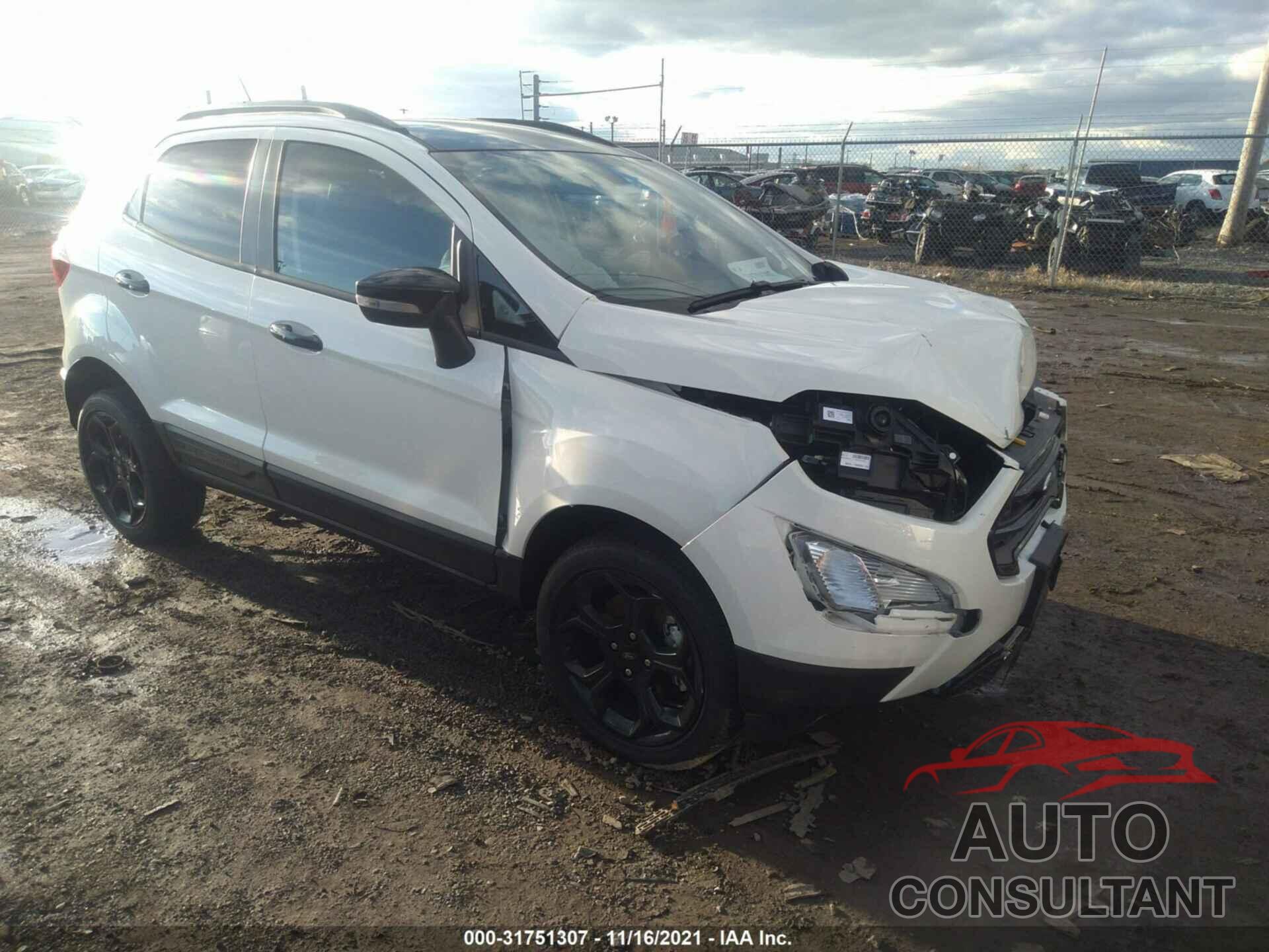 FORD ECOSPORT 2021 - MAJ6S3JL6MC404171