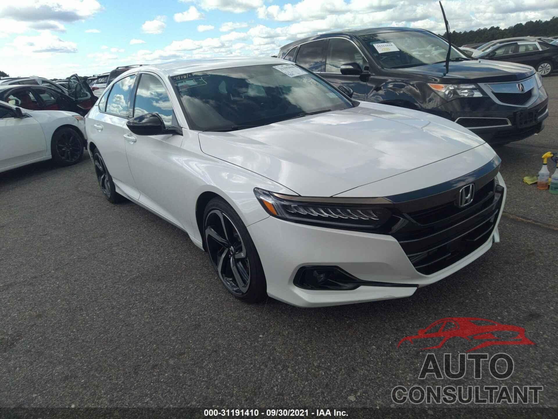 HONDA ACCORD SEDAN 2021 - 1HGCV1F35MA062839