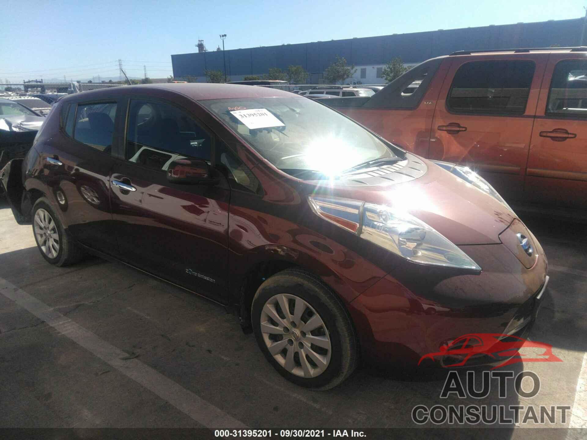 NISSAN LEAF 2017 - 1N4BZ0CP6HC307339