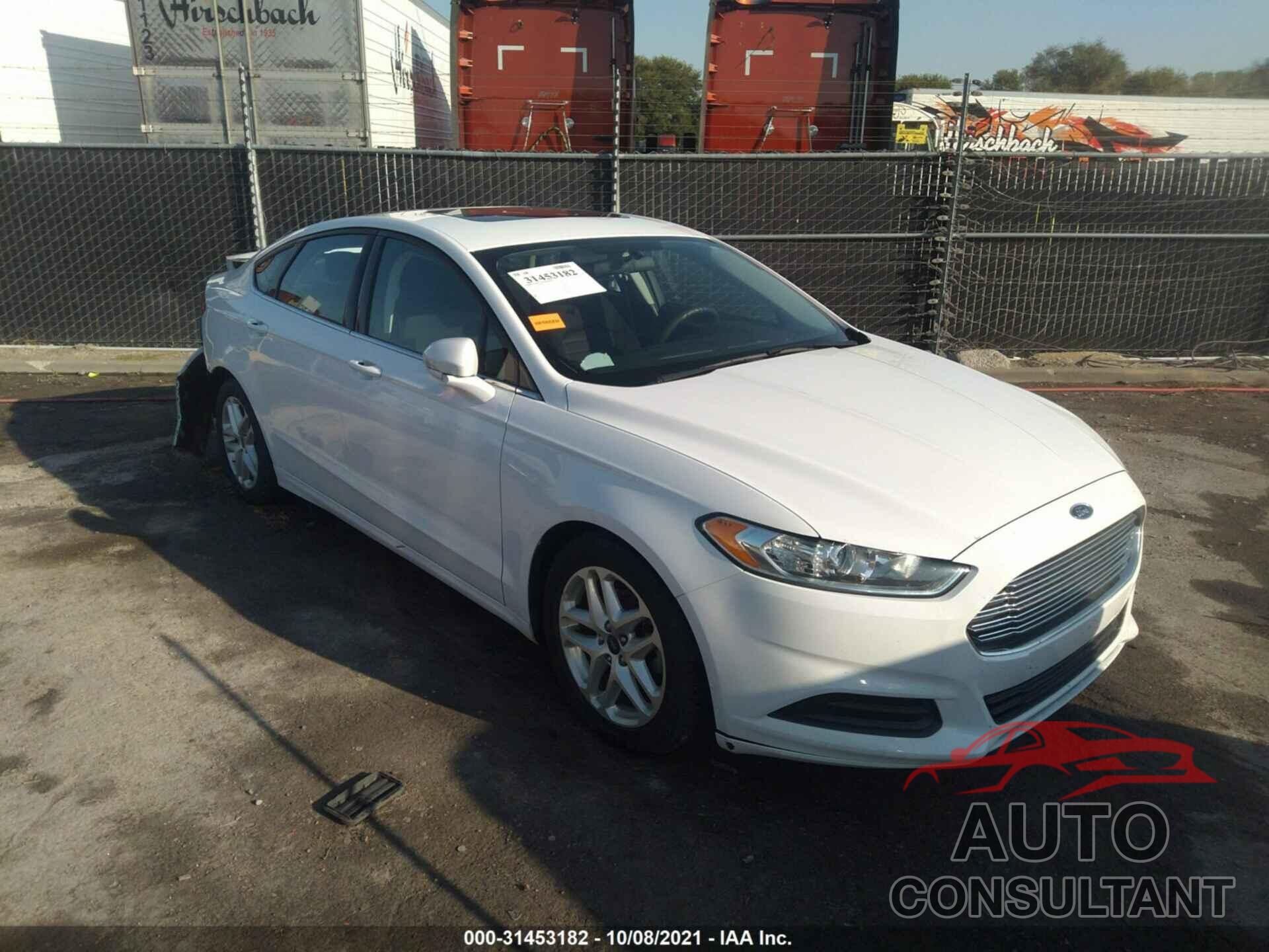 FORD FUSION 2016 - 1FA6P0H71G5107245