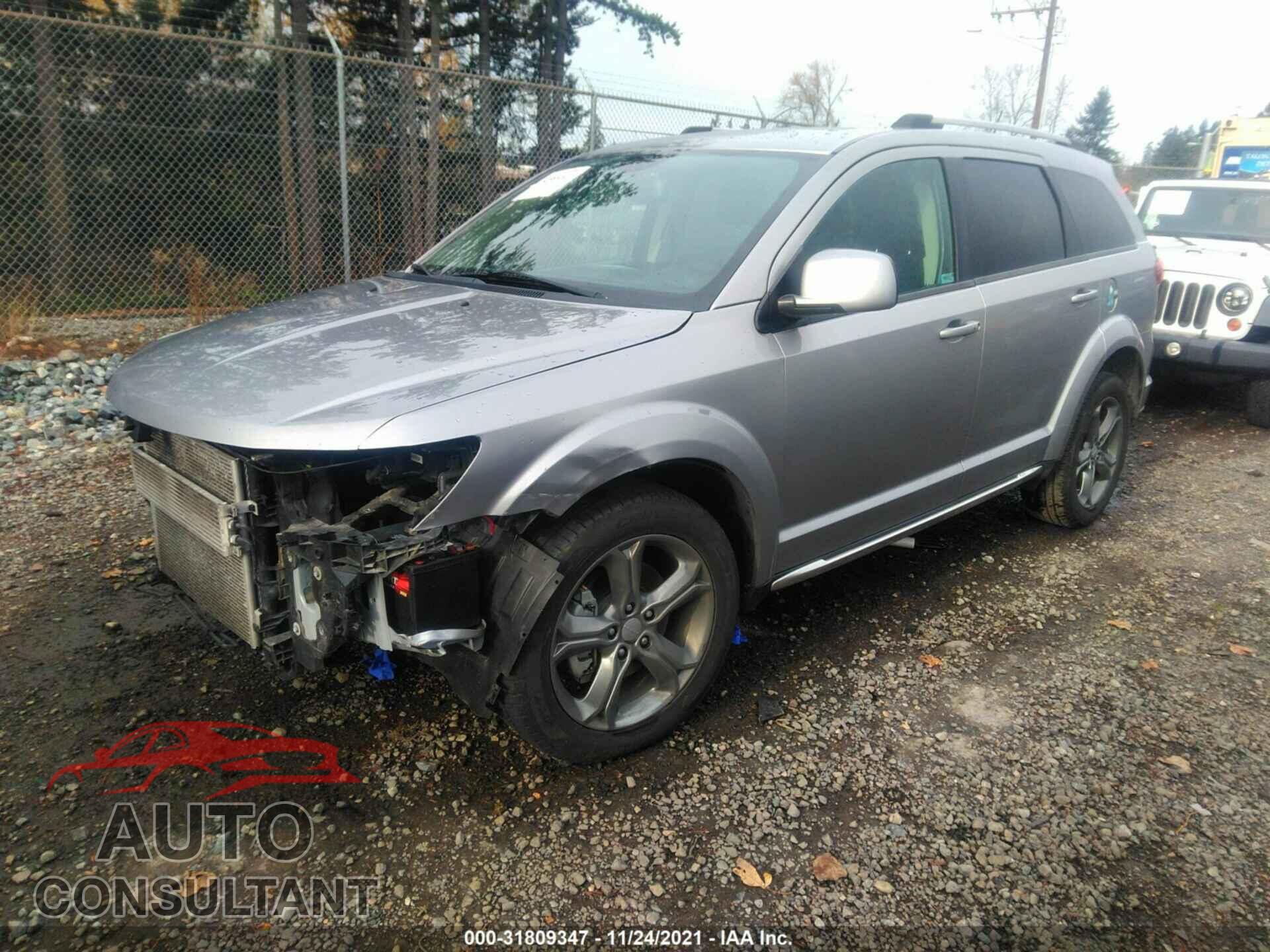 DODGE JOURNEY 2017 - 3C4PDCGBXHT706600