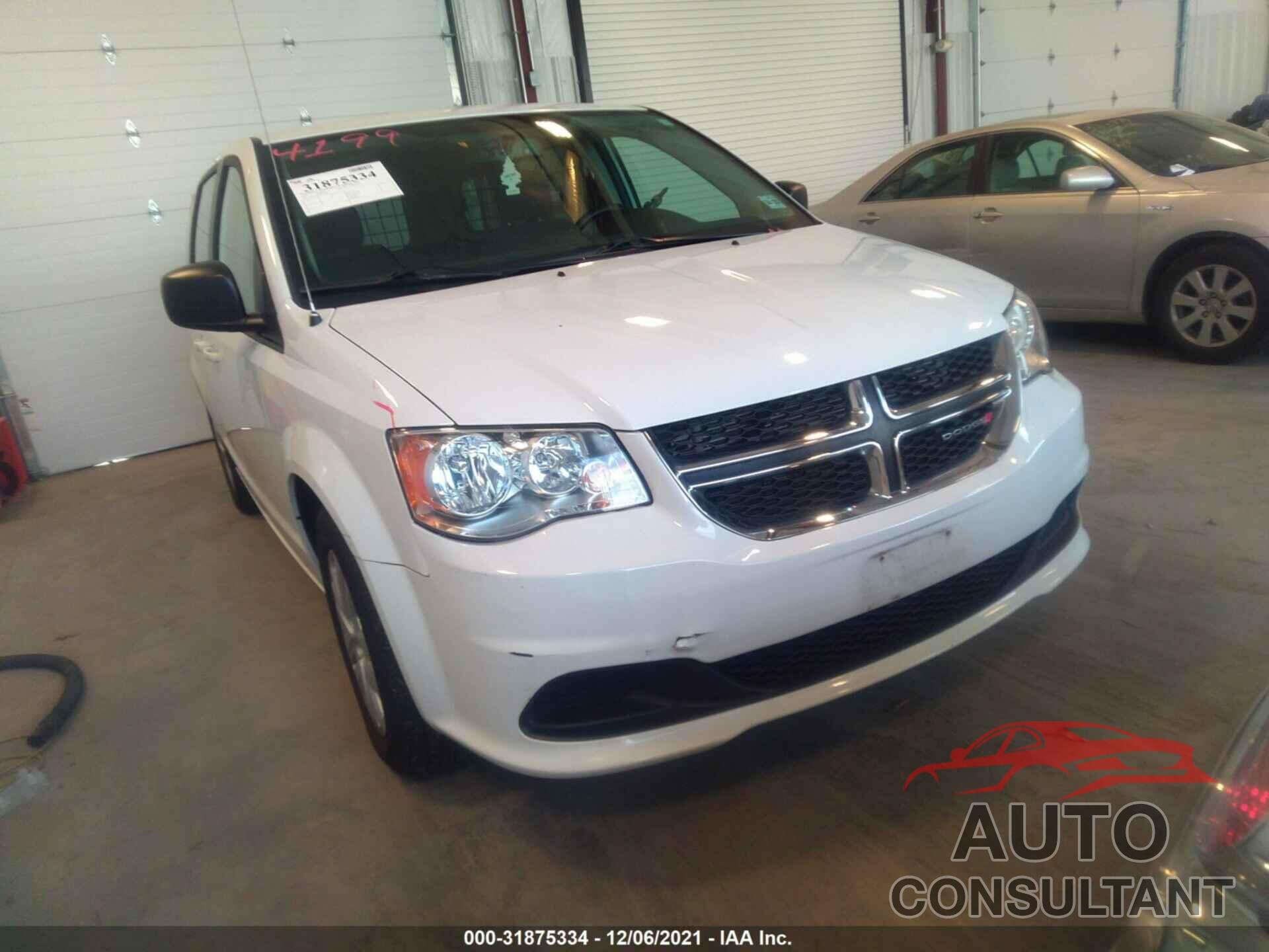 DODGE GRAND CARAVAN 2018 - 2C4RDGBG9JR160254