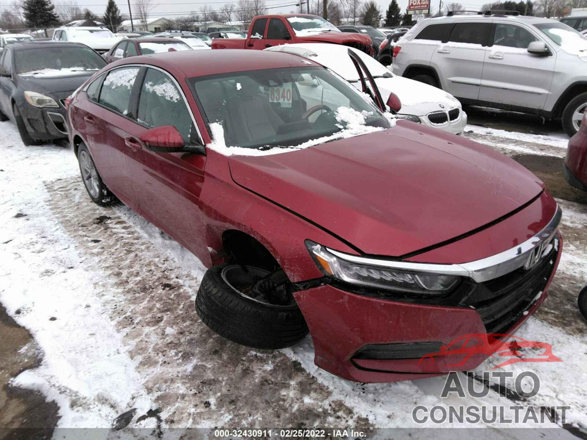 HONDA ACCORD SEDAN 2018 - 1HGCV1F13JA067631