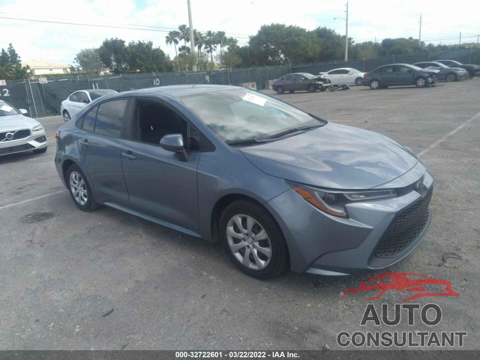 TOYOTA COROLLA 2020 - 5YFEPRAE9LP072793